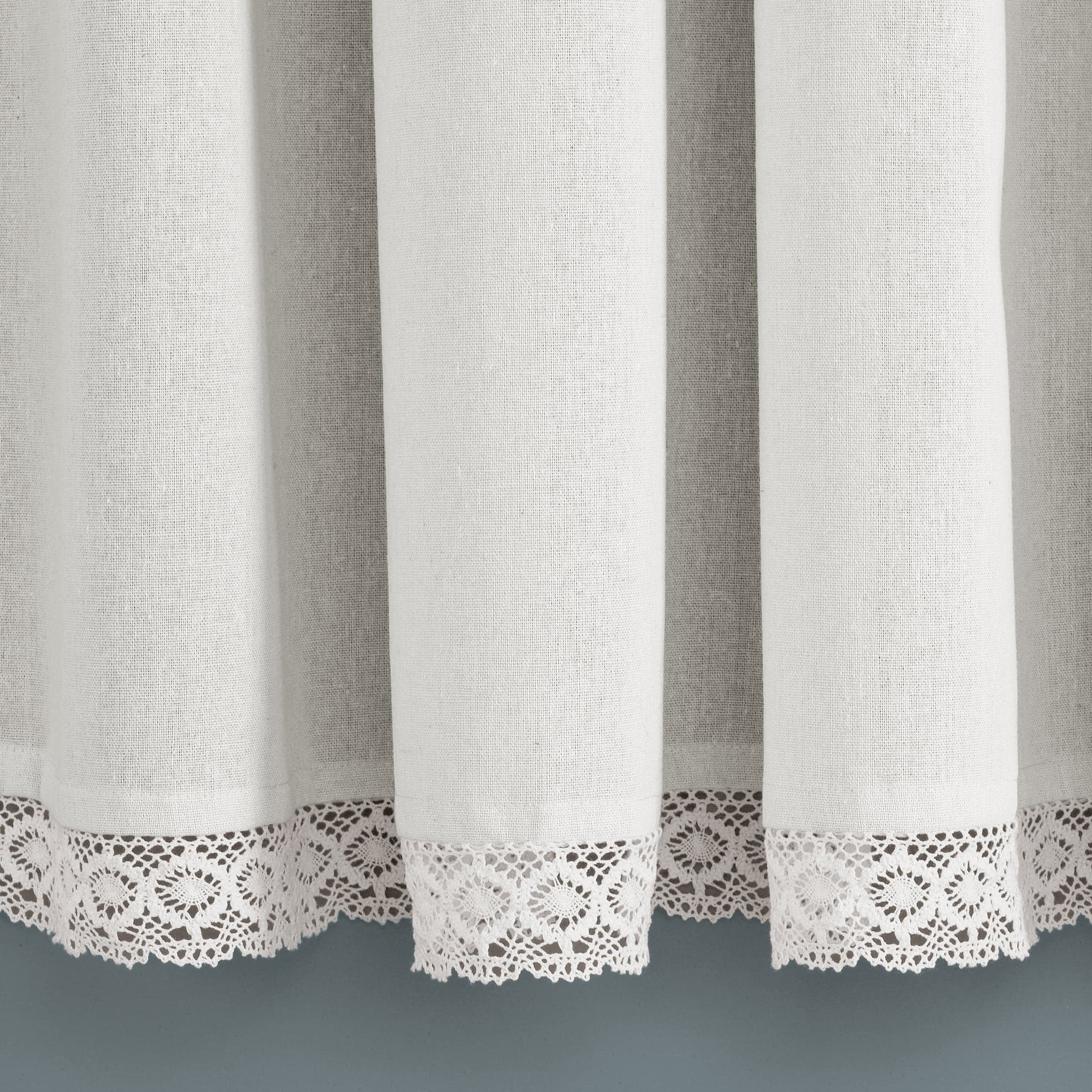 Rosalie Faux Linen Window Panel Set - Image 38
