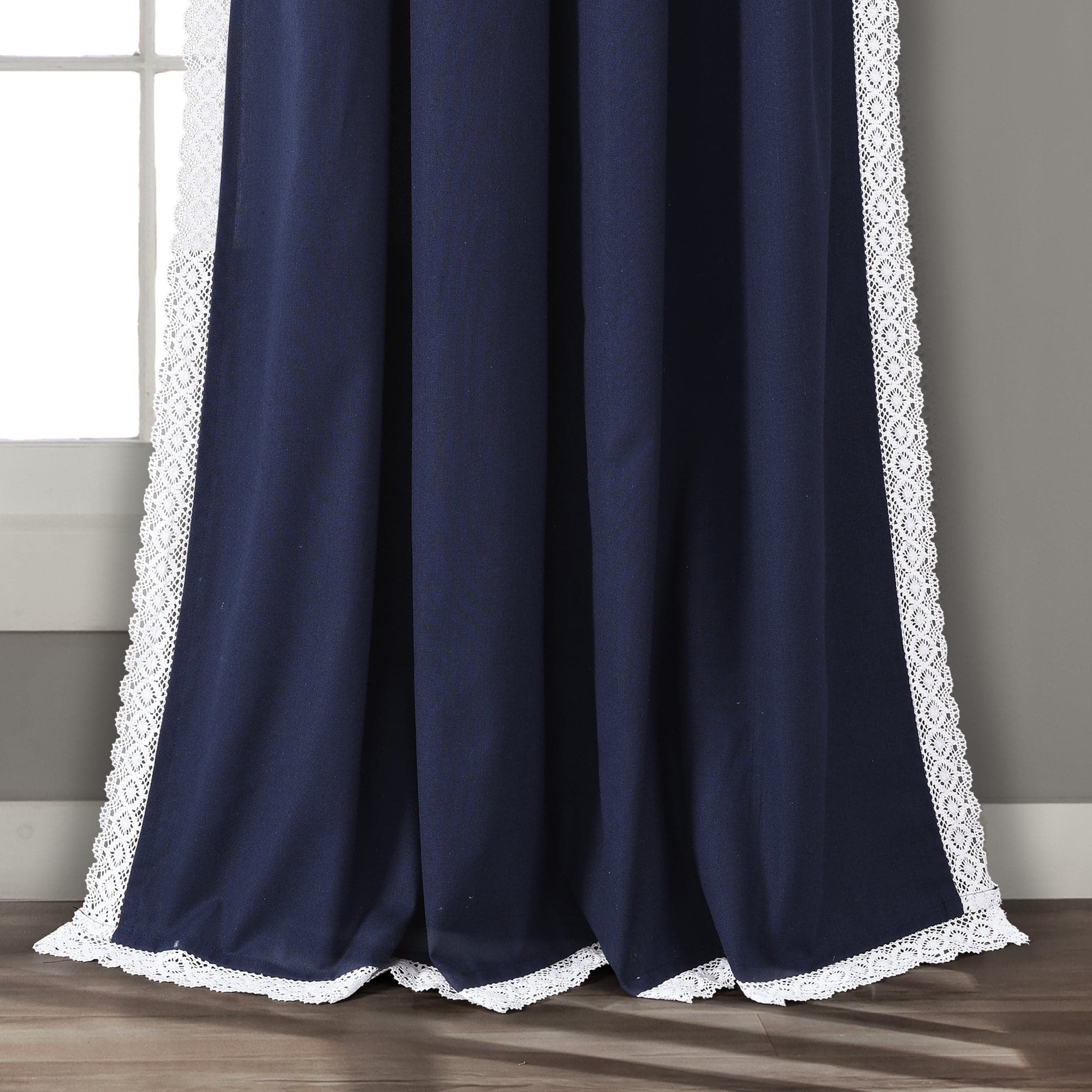 Rosalie Faux Linen Window Panel Set - Image 40