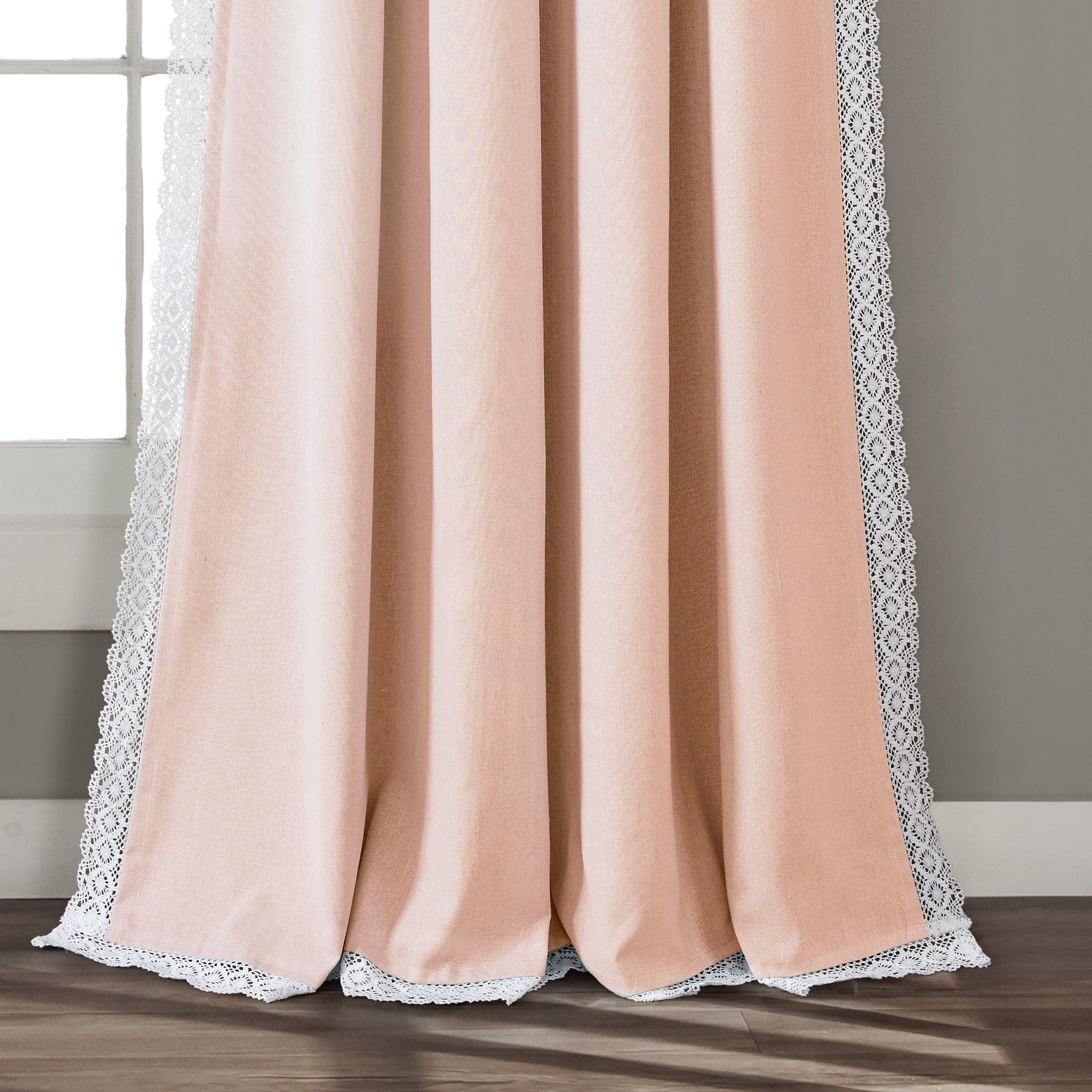 Rosalie Faux Linen Window Panel Set - Image 42