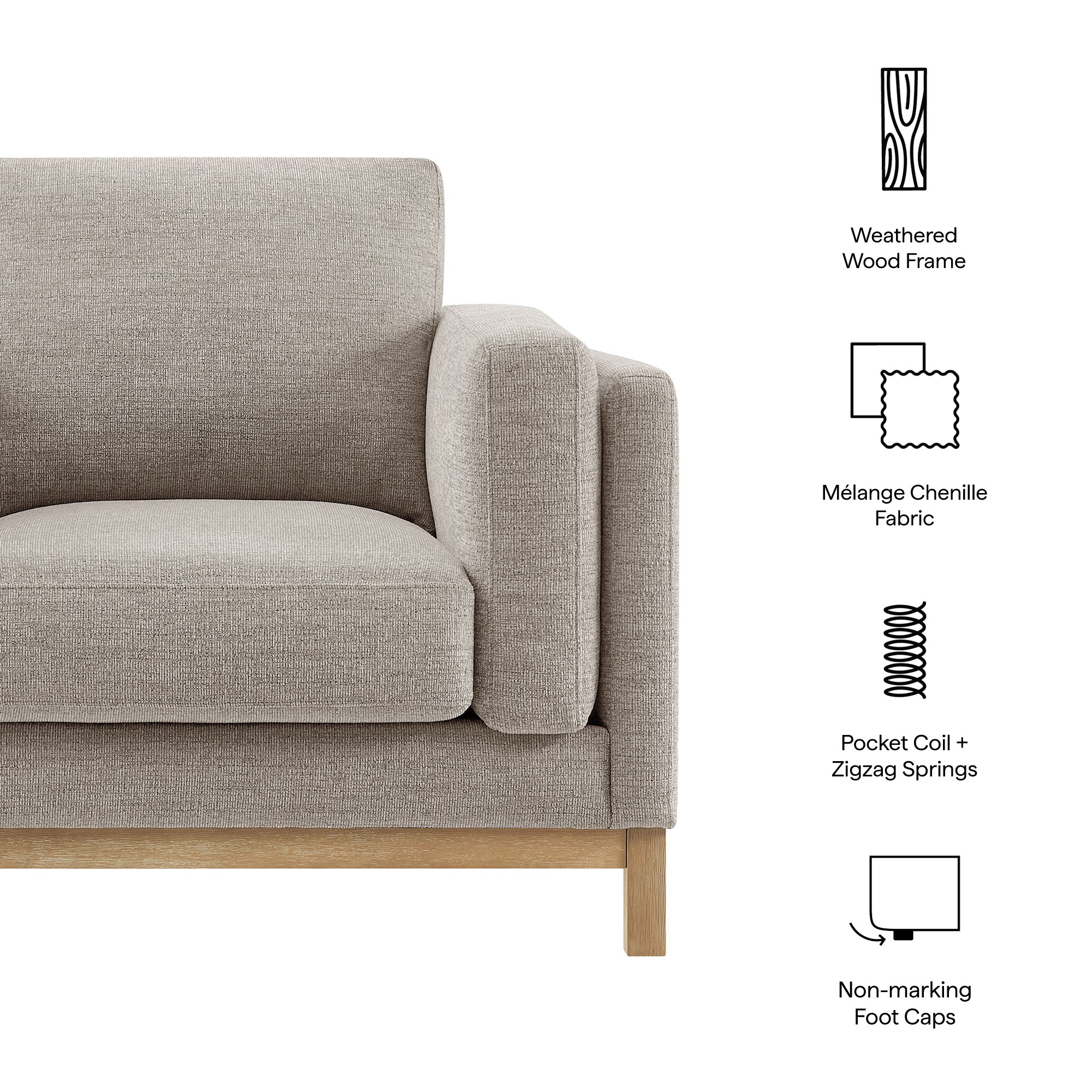 Roscoe Fabric Armchair by Modway - Image 19