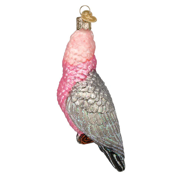 Rose-breasted Cockatoo Ornament 5.25x2.5x2 Inches - Image 4