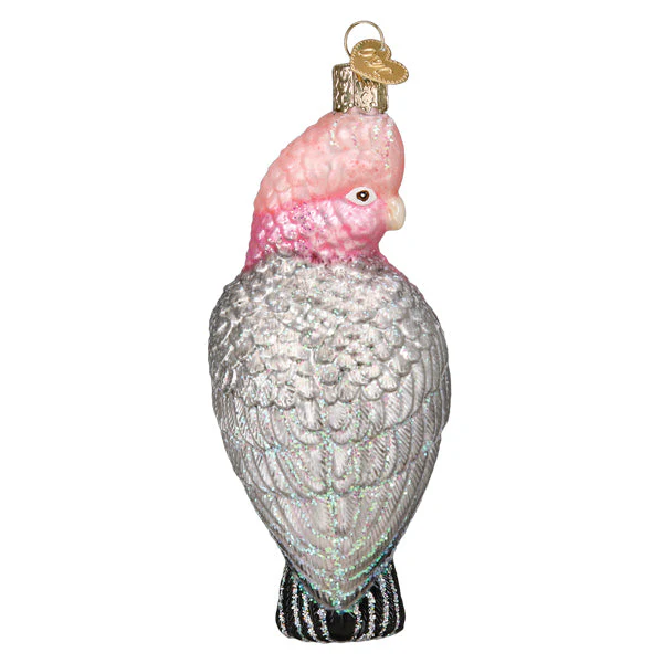 Rose-breasted Cockatoo Ornament 5.25x2.5x2 Inches - Image 5