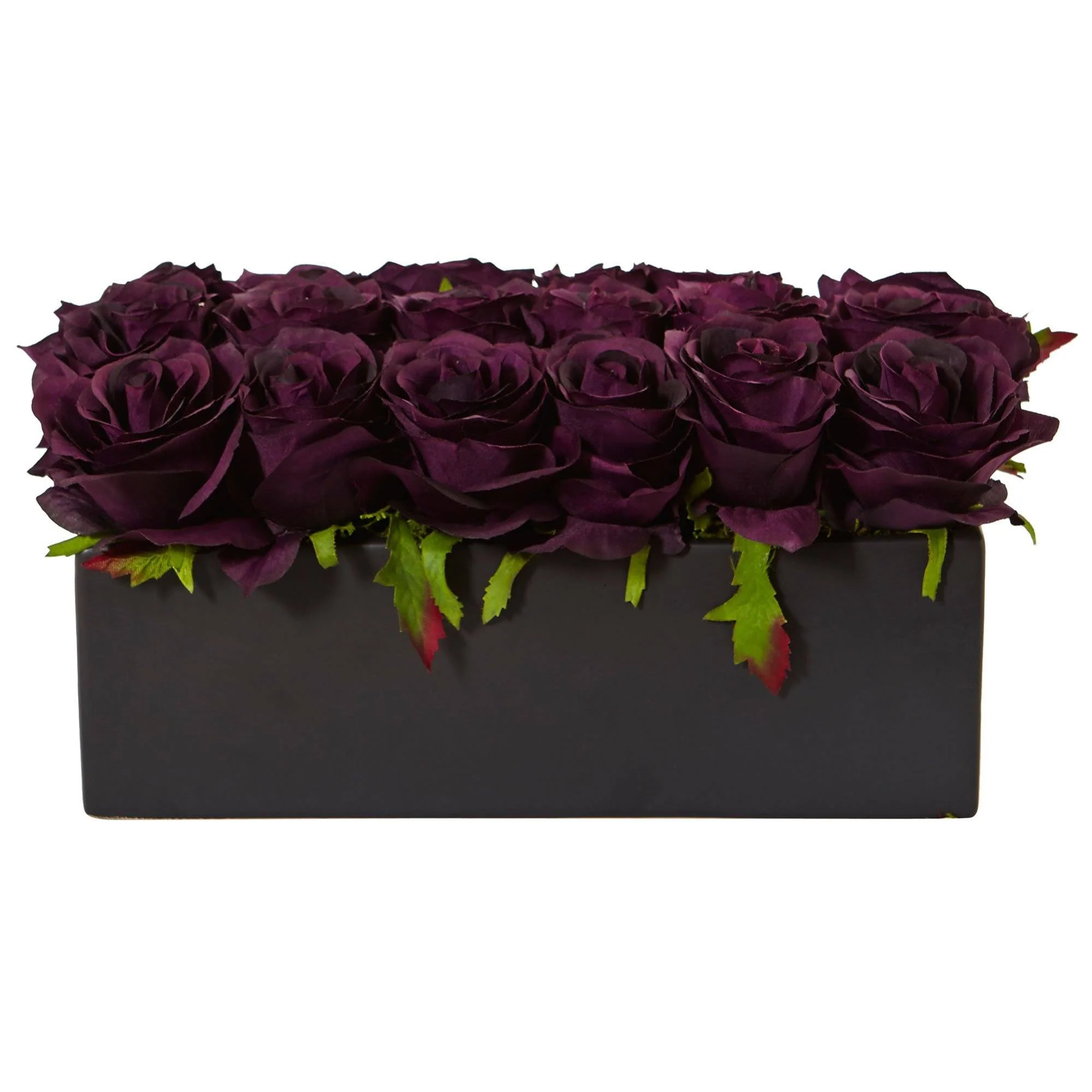 Roses in Rectangular Planter - Image 15