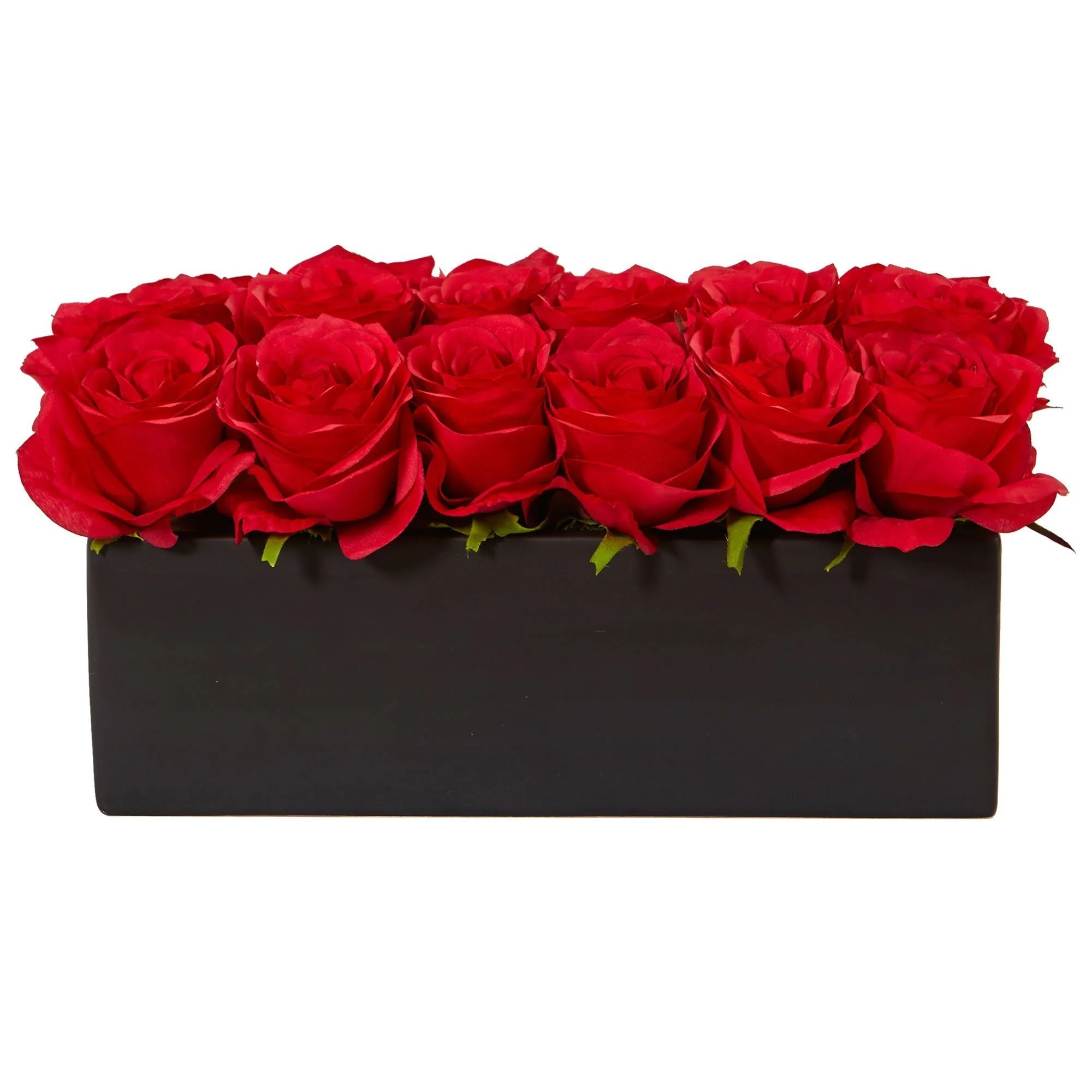 Roses in Rectangular Planter - Image 19