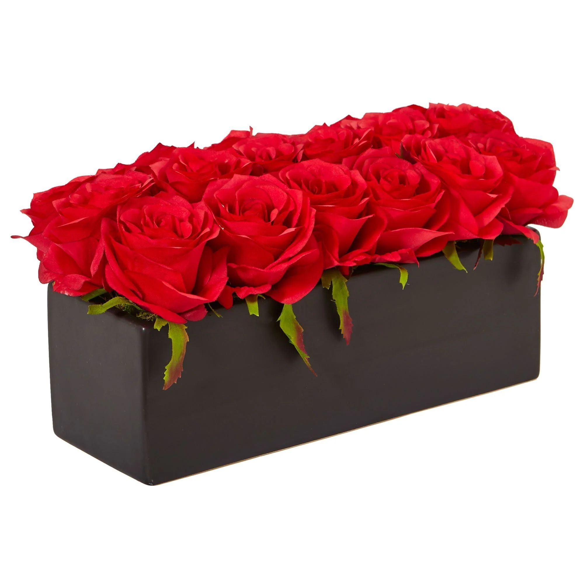 Roses in Rectangular Planter - Image 20