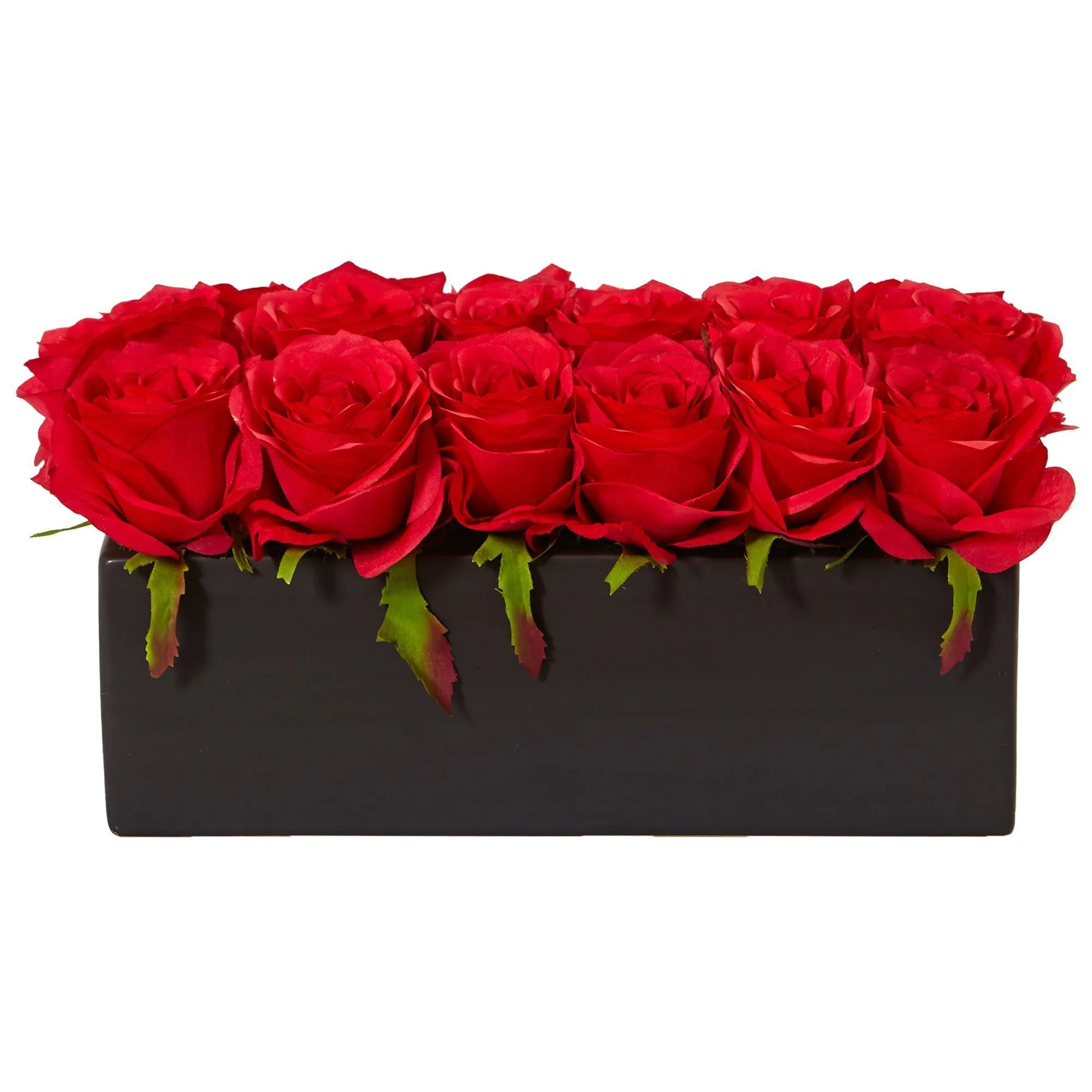 Roses in Rectangular Planter - Image 22