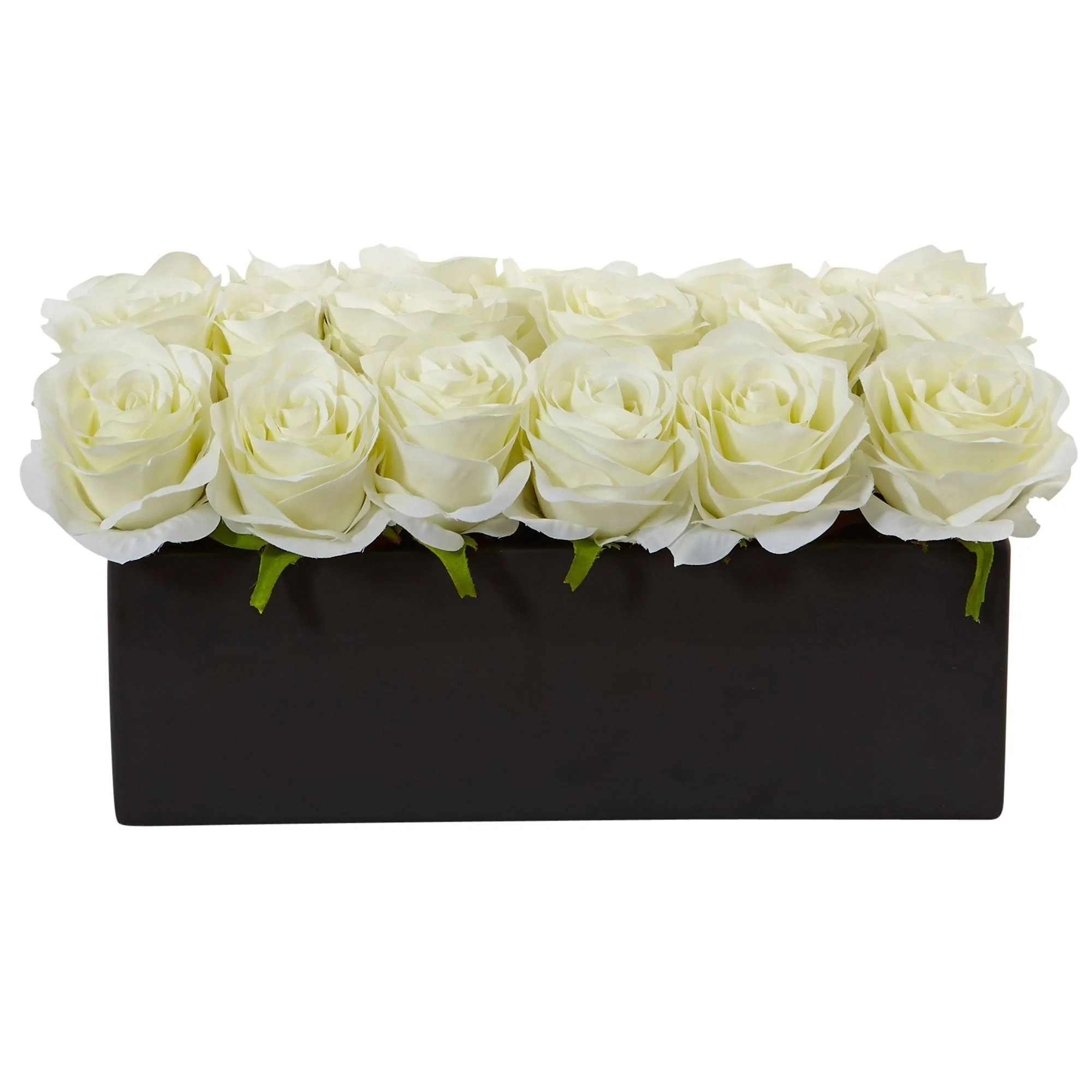 Roses in Rectangular Planter - Image 23