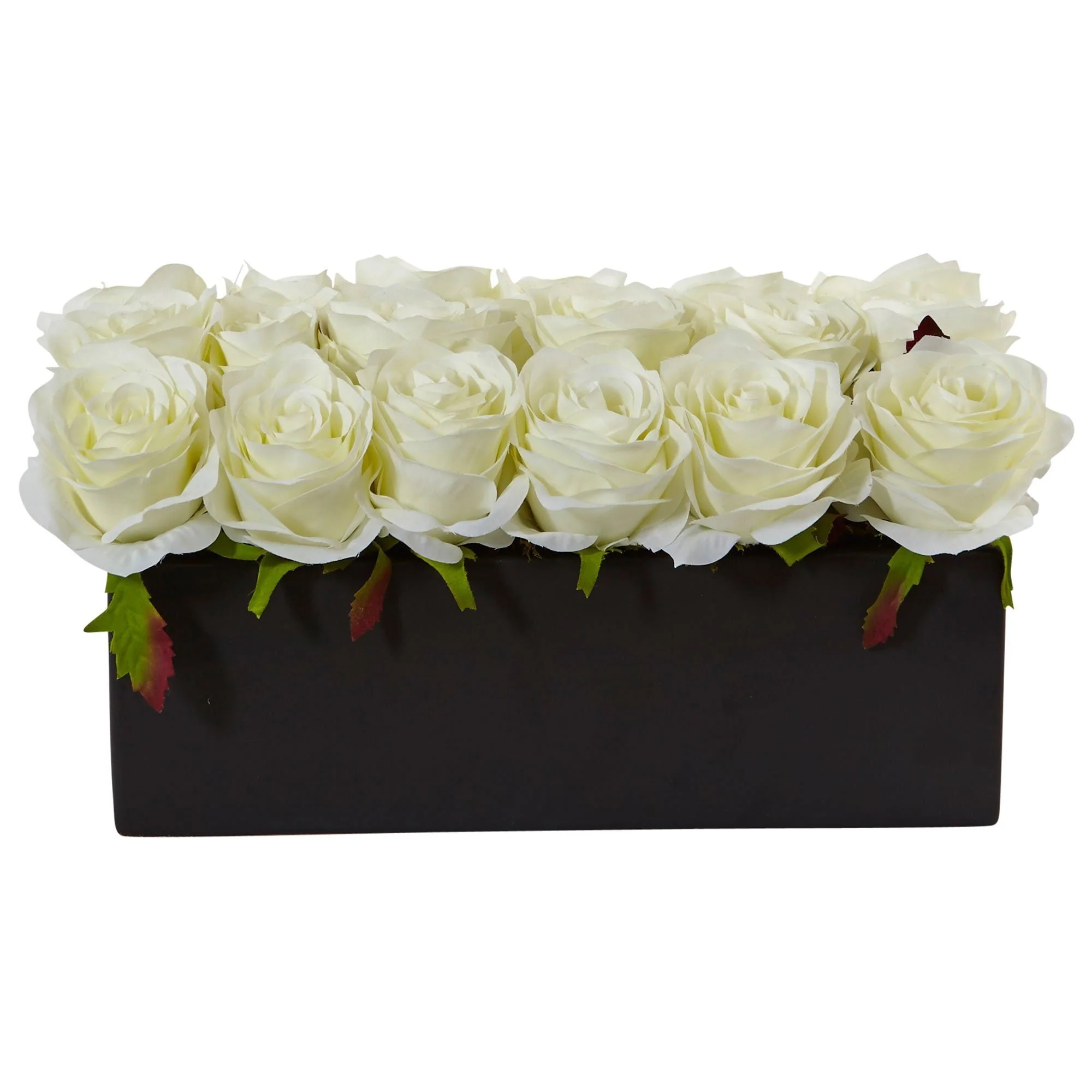 Roses in Rectangular Planter - Image 26