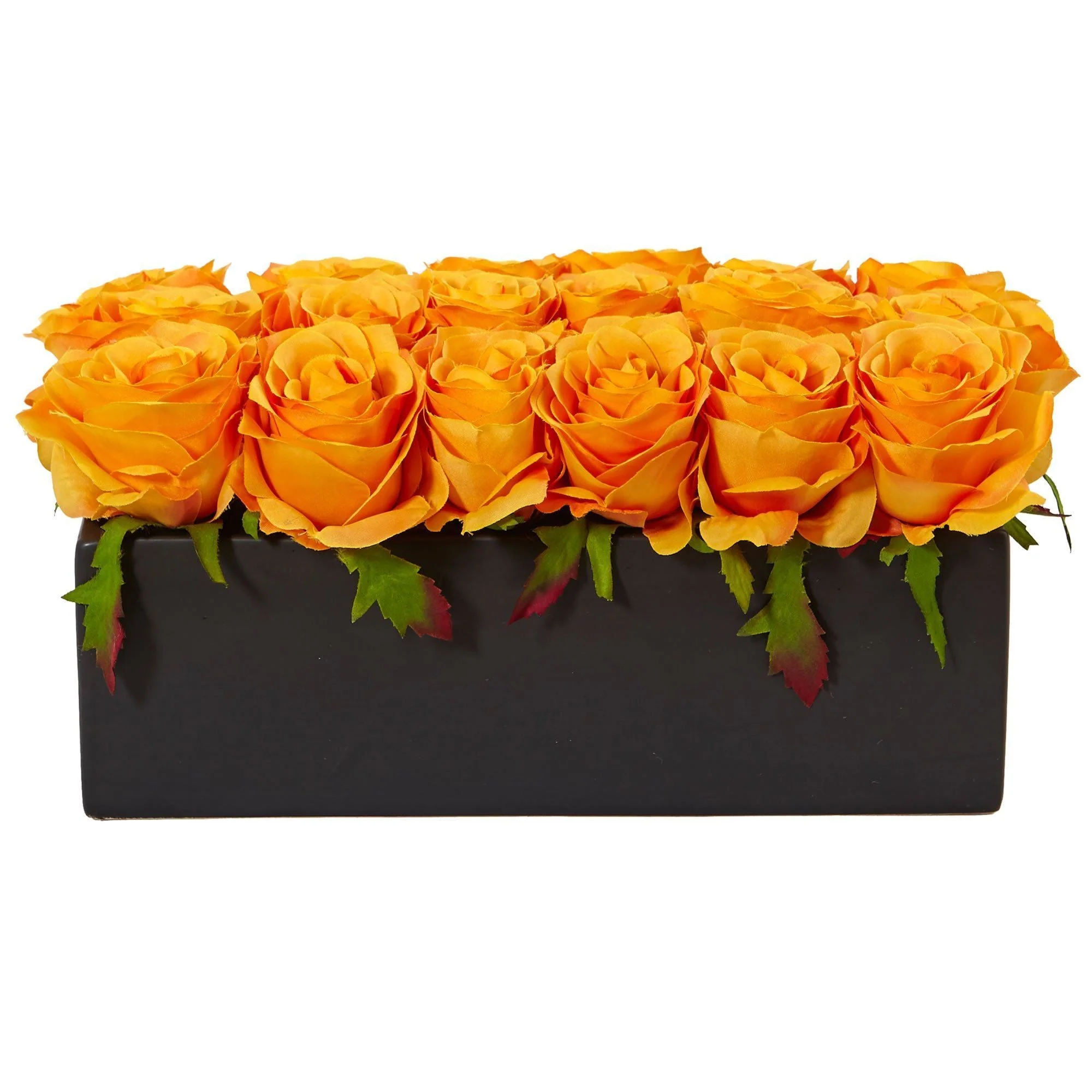 Roses in Rectangular Planter - Image 30