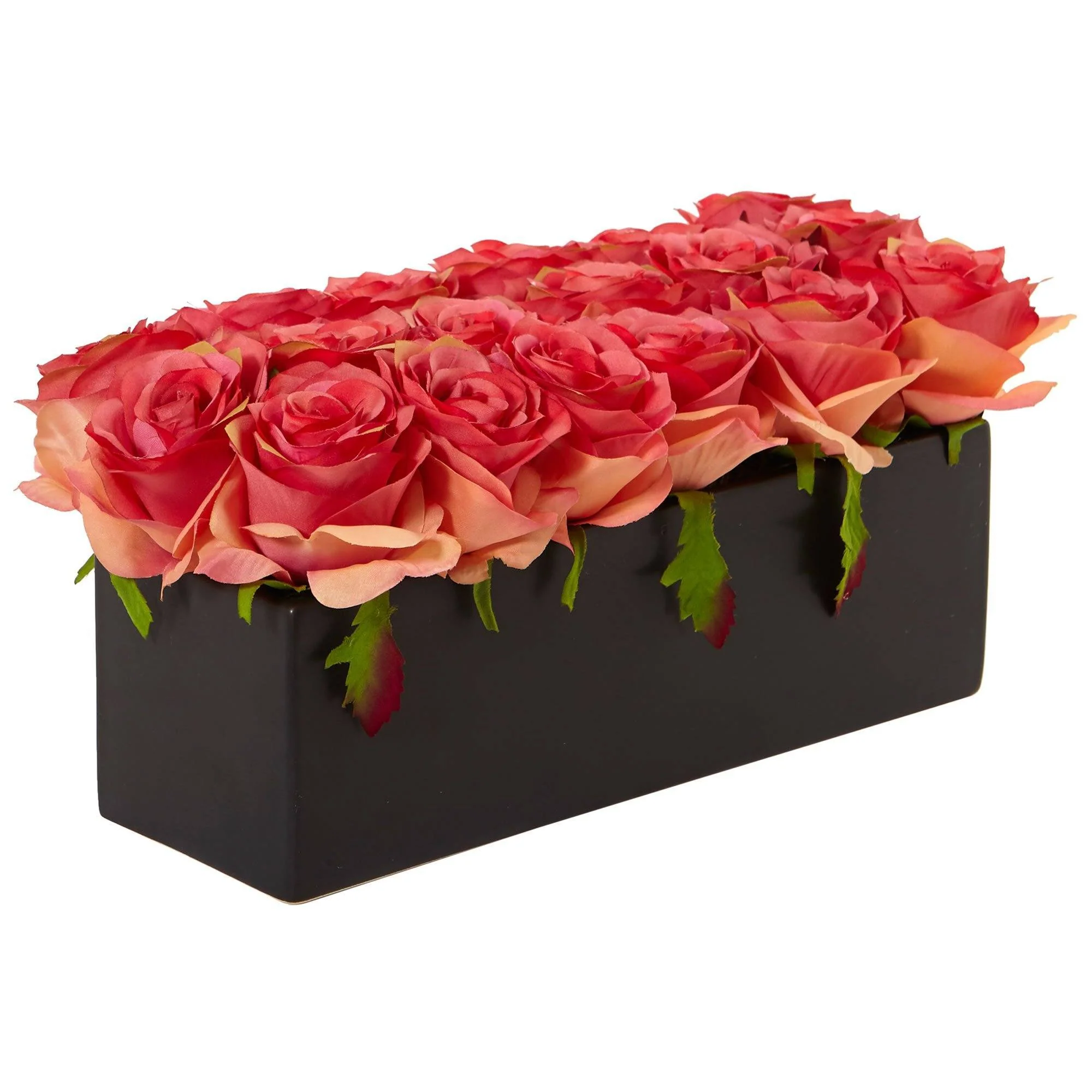Roses in Rectangular Planter - Image 6
