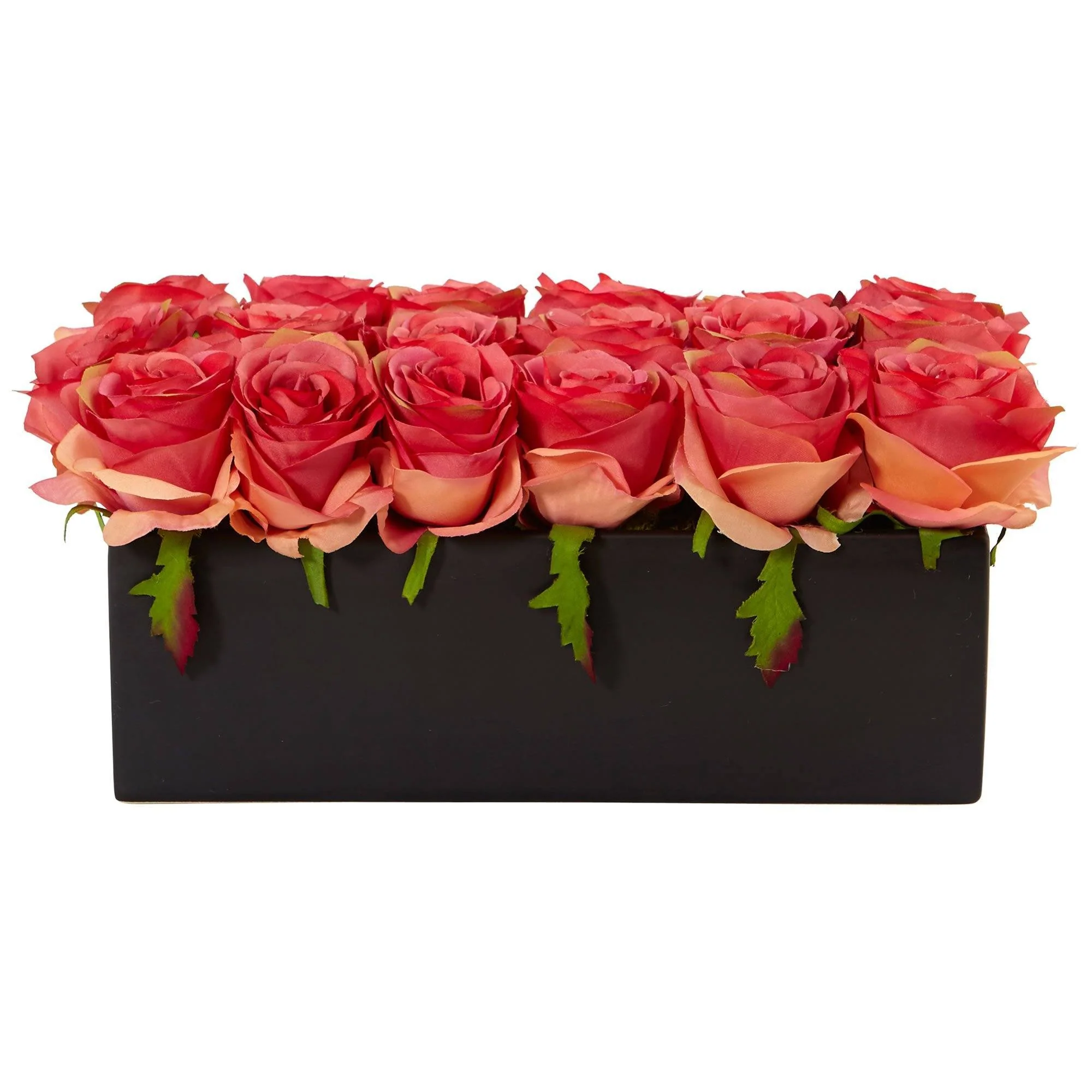 Roses in Rectangular Planter - Image 8