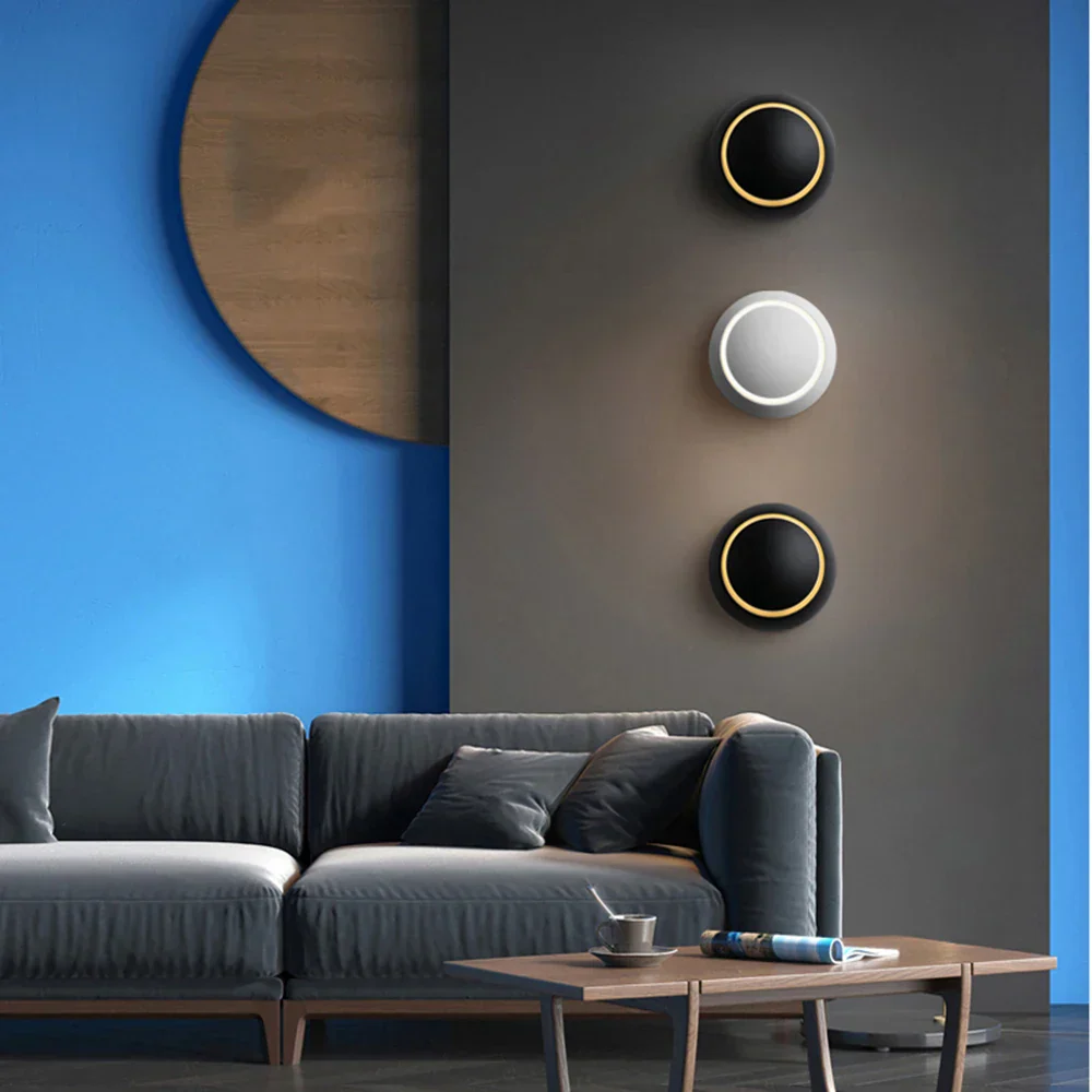 Rotatable LED Wall Light – Modern Aluminum Indoor Lamp for Bedroom & Living Room - Image 3