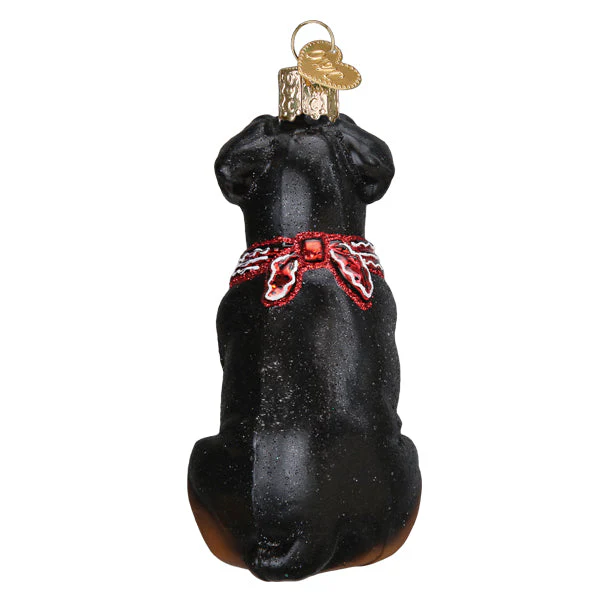Rottweiler Ornament by Old World Christmas - Image 4