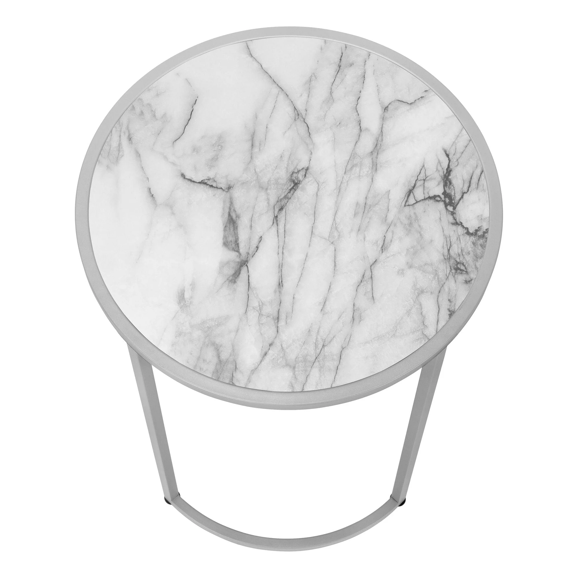 Round Accent Side Table, Contemporary & Modern - Image 8