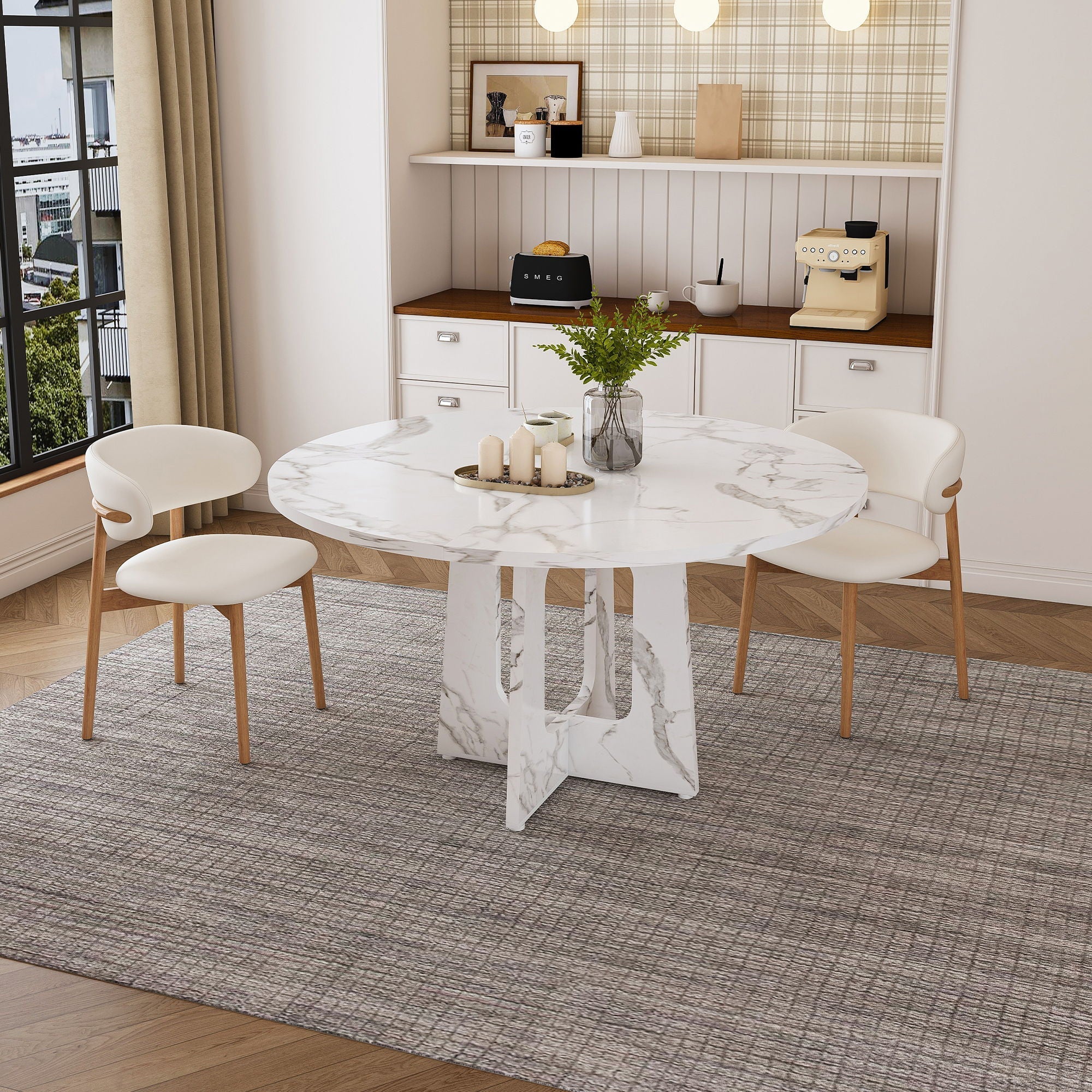 Round Dining Table For 4 - Image 3