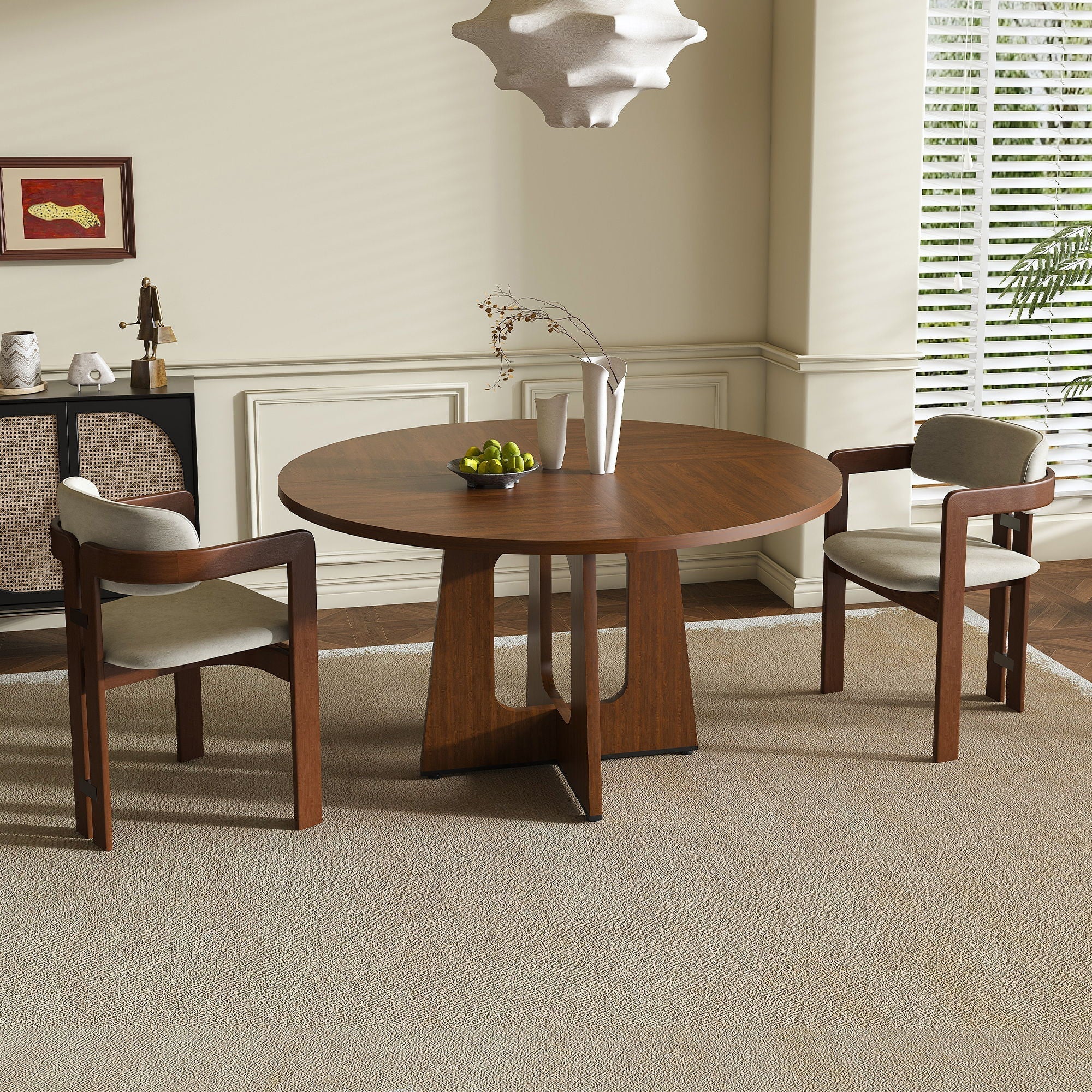 Round Dining Table For 4 - Image 7
