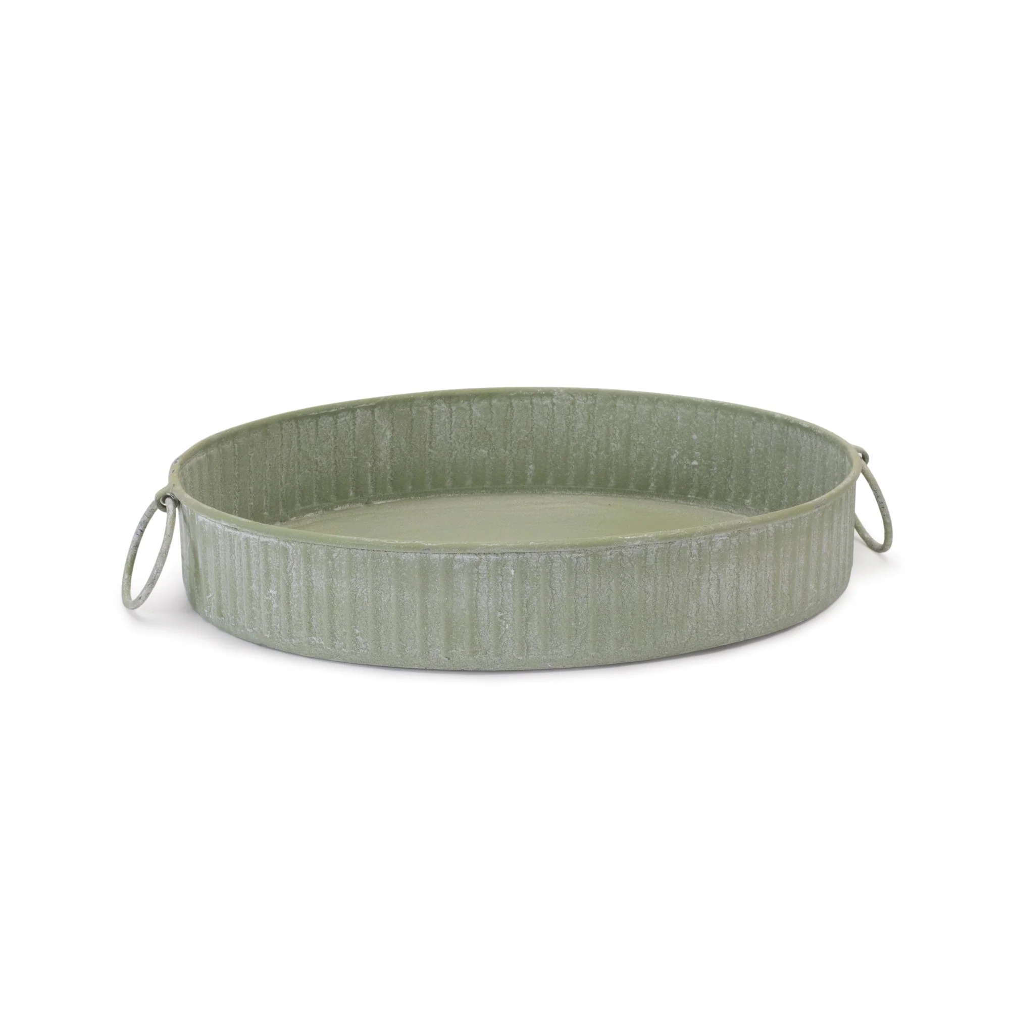 Round Iron Metal Tray (Set of 3) - Image 3