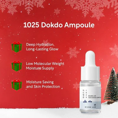 Round Lab 1025 Dokdo Travel Skincare Gift Set 4pc - Imperfect Box - Image 12