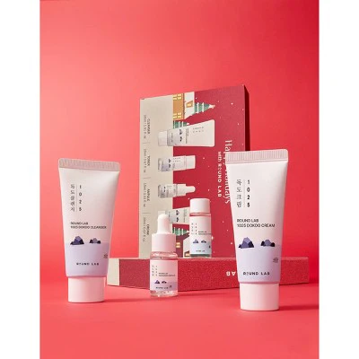 Round Lab 1025 Dokdo Travel Skincare Gift Set 4pc - Imperfect Box - Image 5