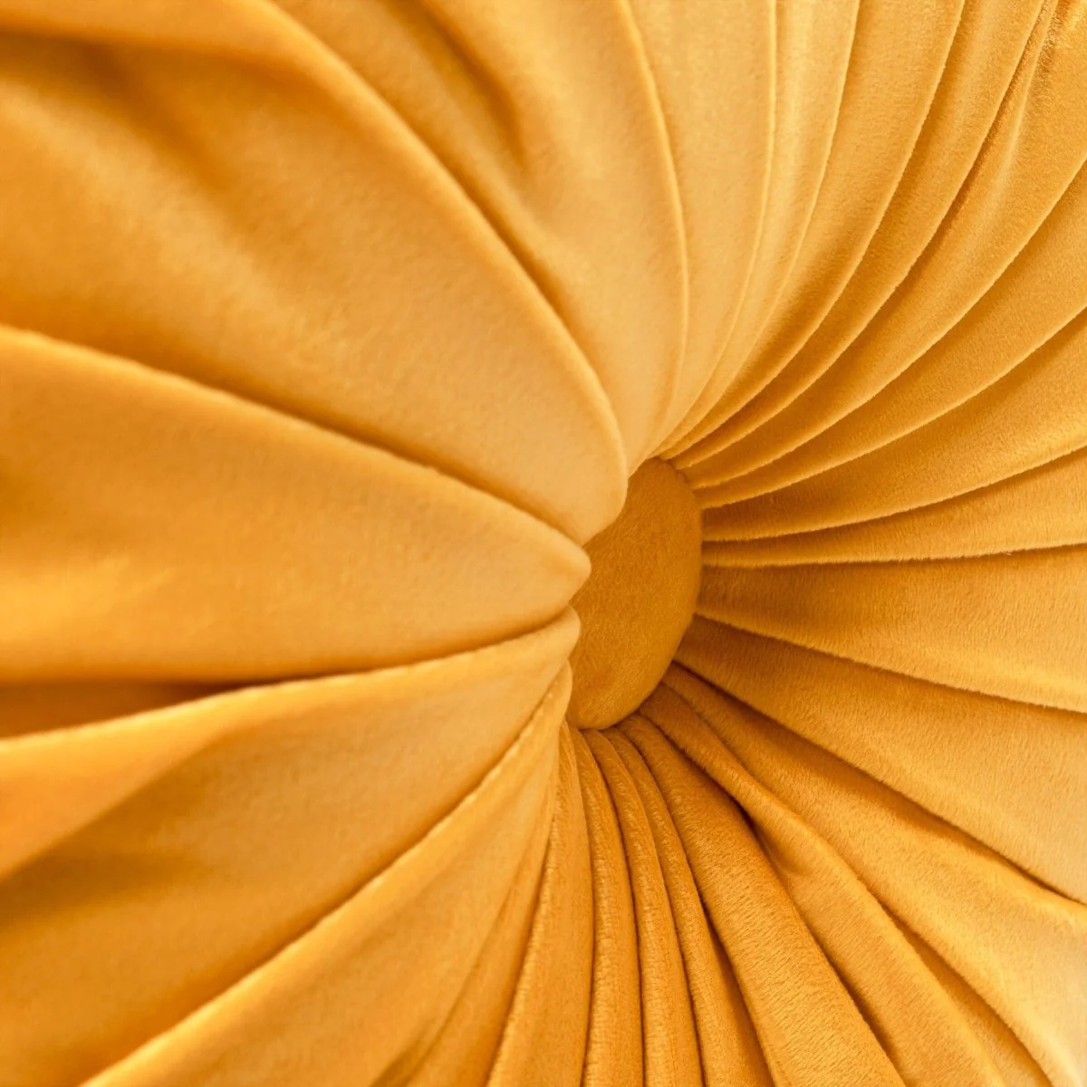 Round Pleated Soft Velvet Throw Pillow - Image 32