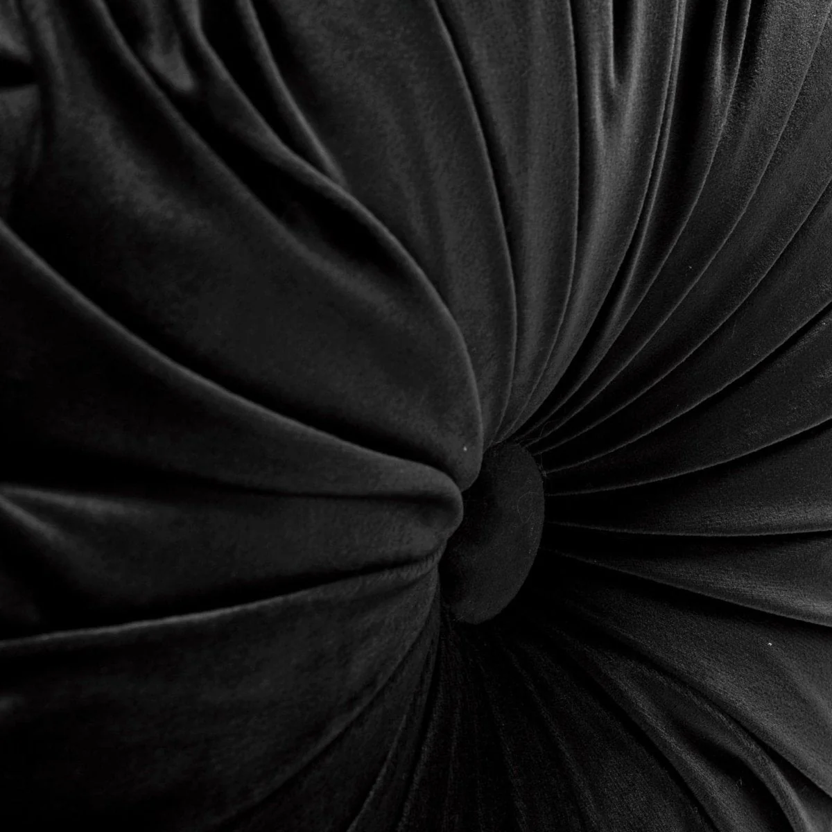 Round Pleated Soft Velvet Throw Pillow - Image 37