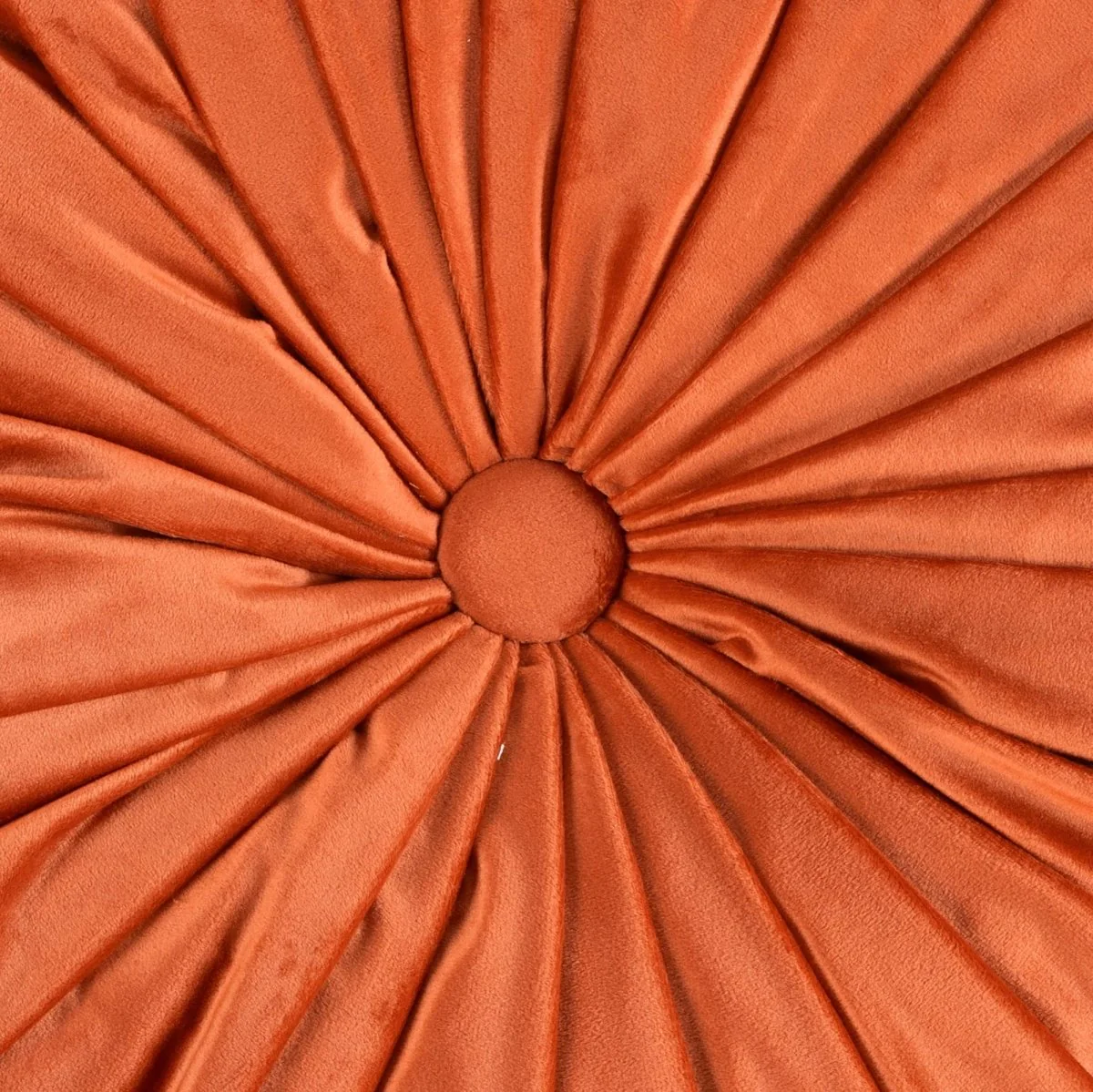 Round Pleated Soft Velvet Throw Pillow - Image 57