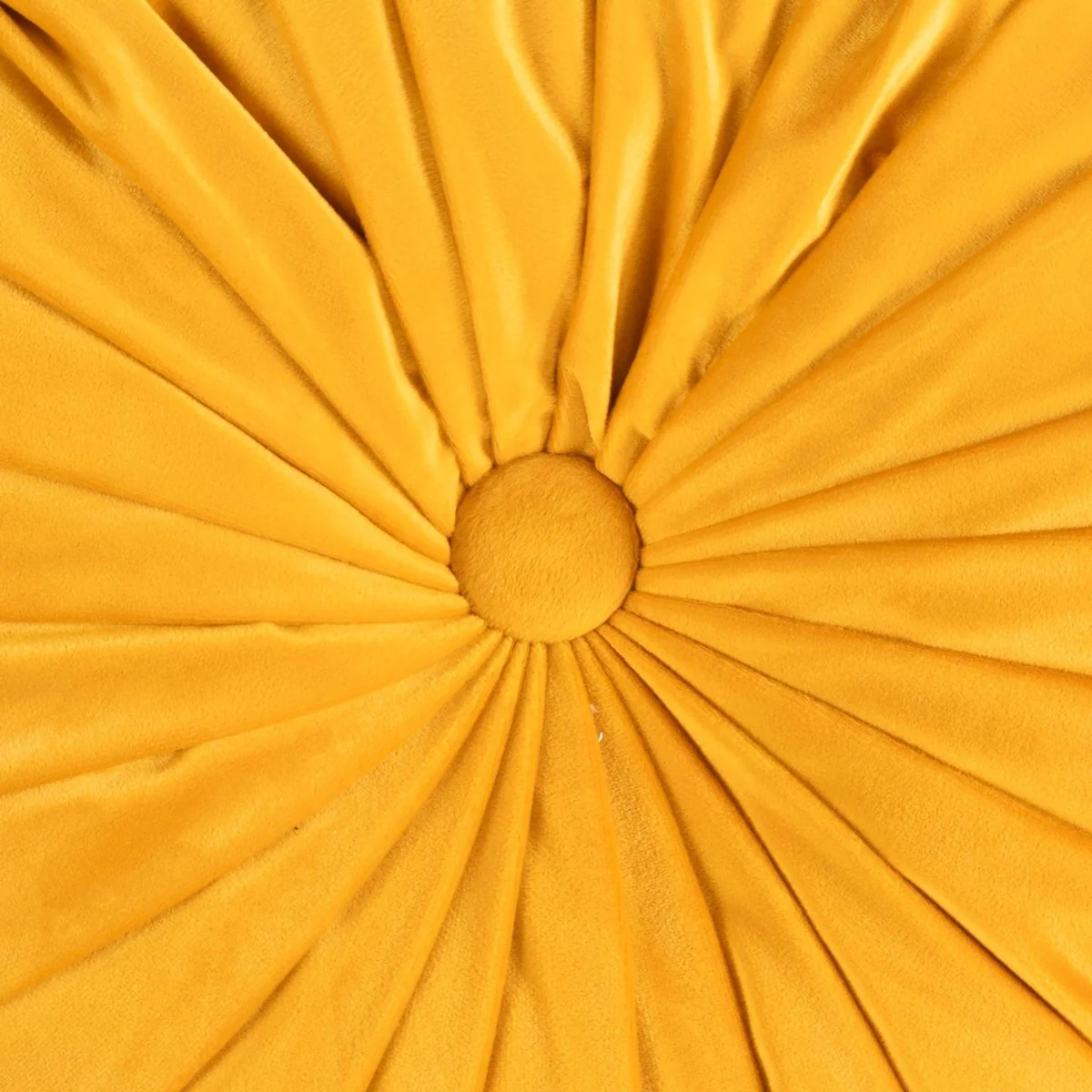 Round Pleated Soft Velvet Throw Pillow - Image 63