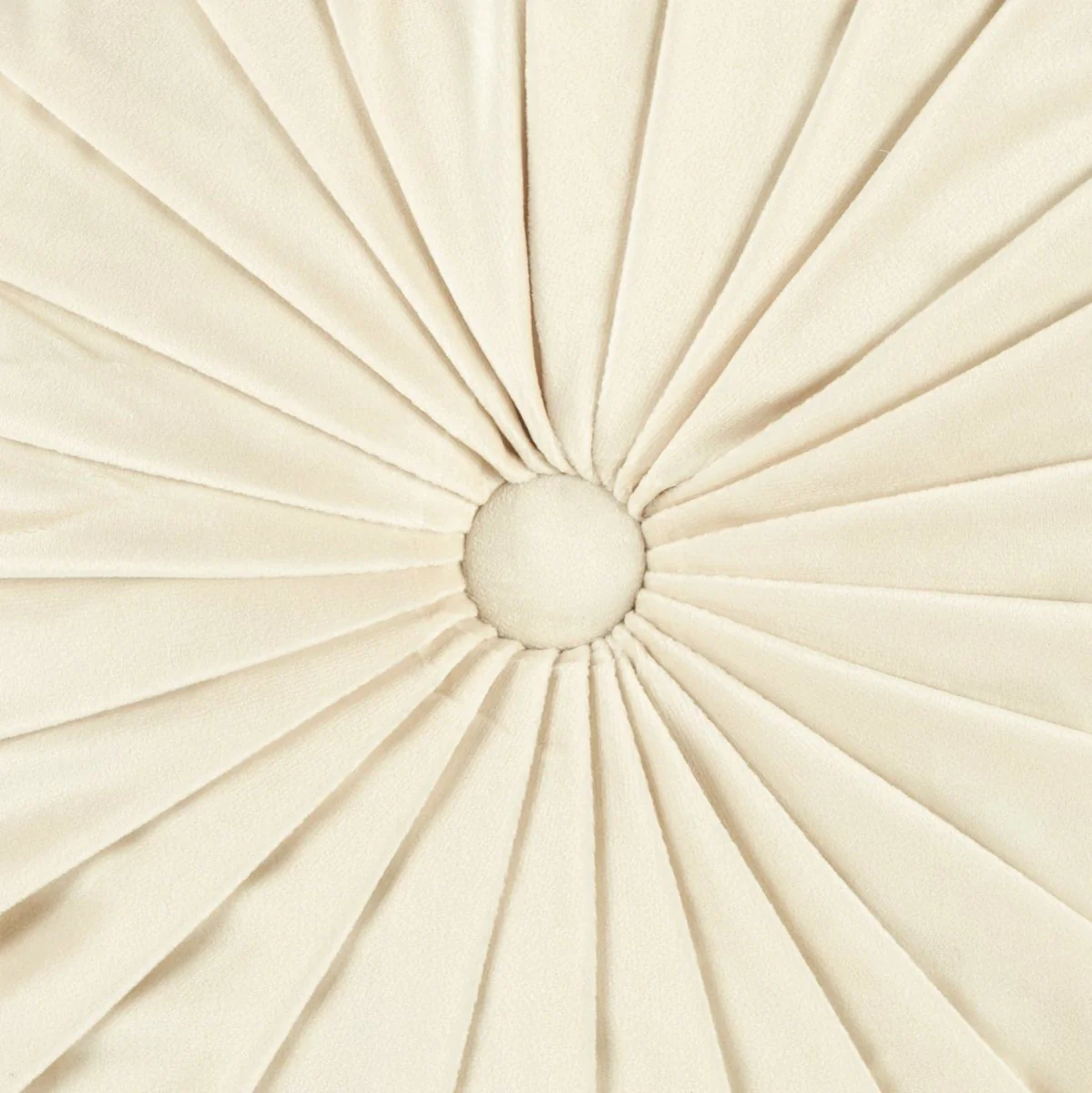 Round Pleated Soft Velvet Throw Pillow - Image 68