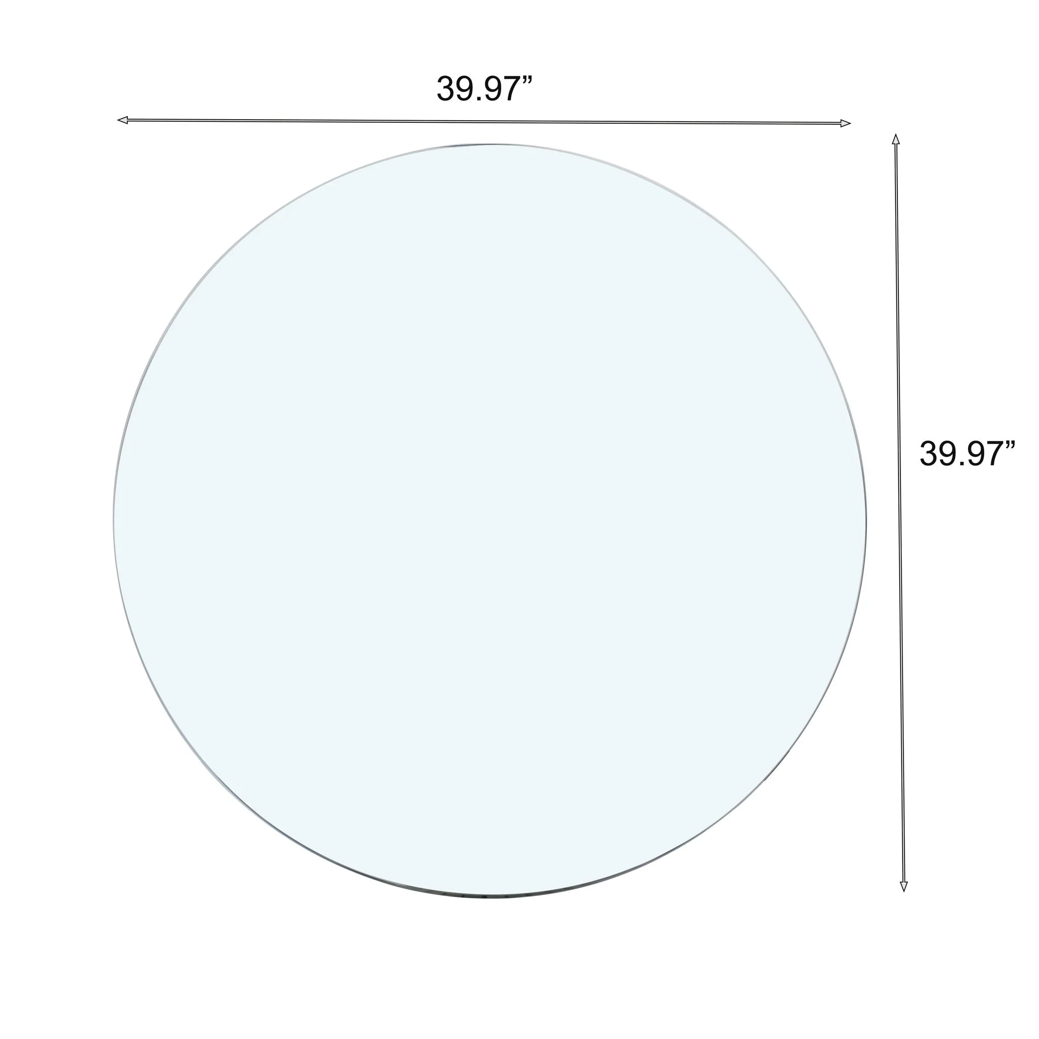 Round Tempered Glass Table Top - Image 16