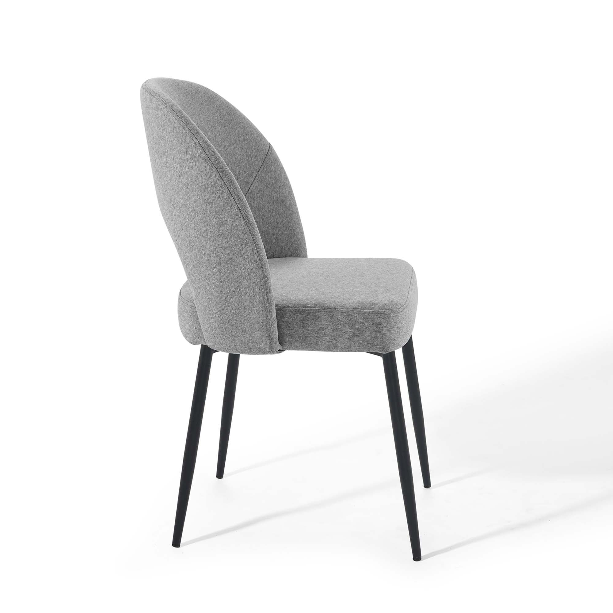 Rouse Upholstered Fabric Dining Side Chair Set of 2 by Modway - Image 4