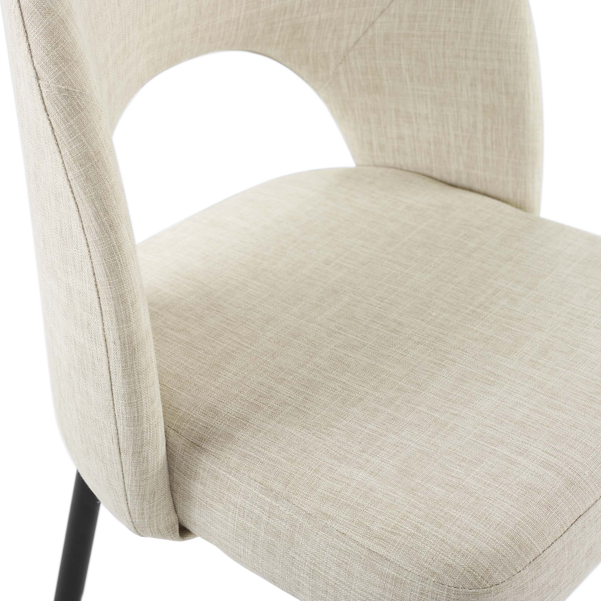 Rouse Upholstered Fabric Dining Side Chair Set of 2 by Modway - Image 8