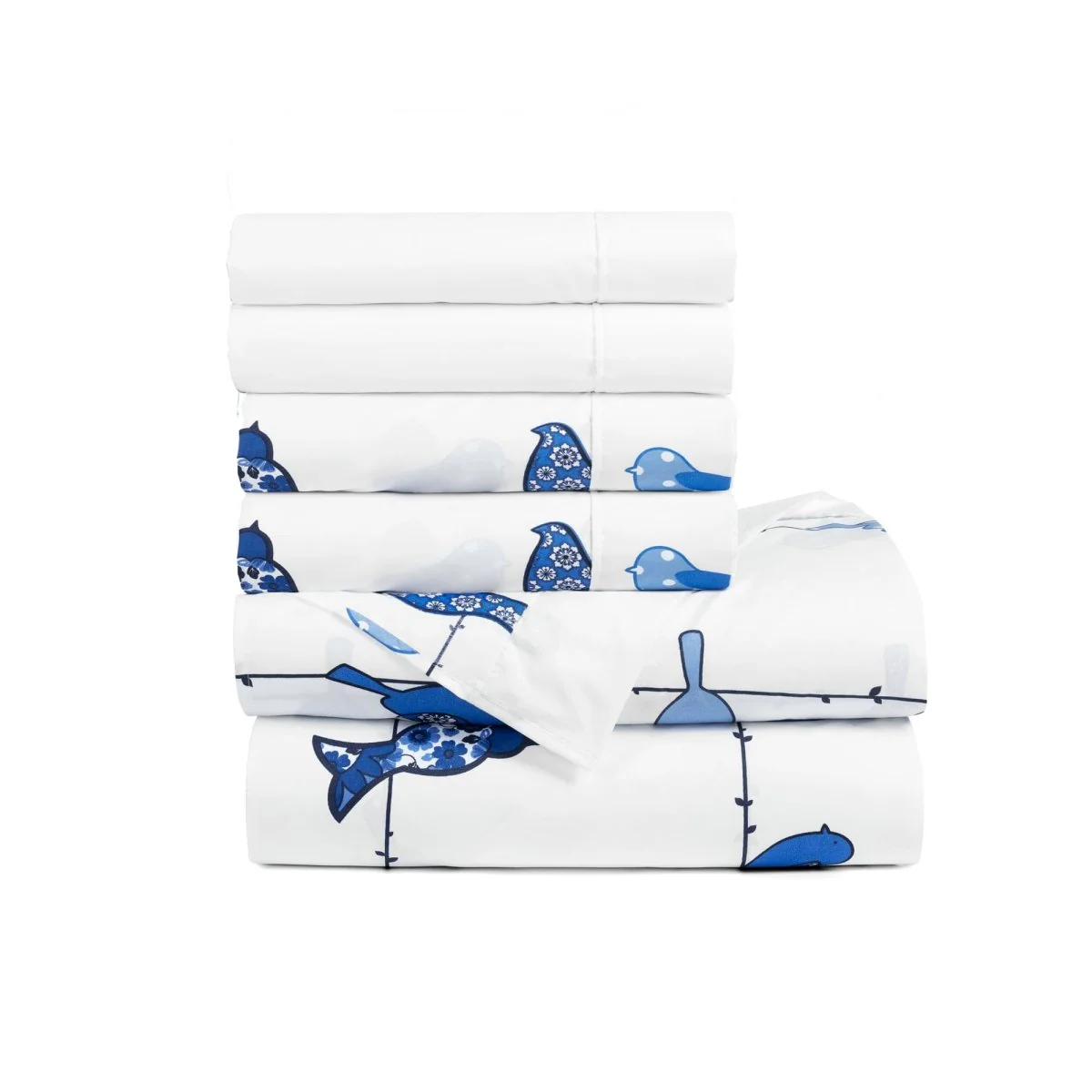 Rowley Birds 6 Piece Soft Sheet Set - Image 5