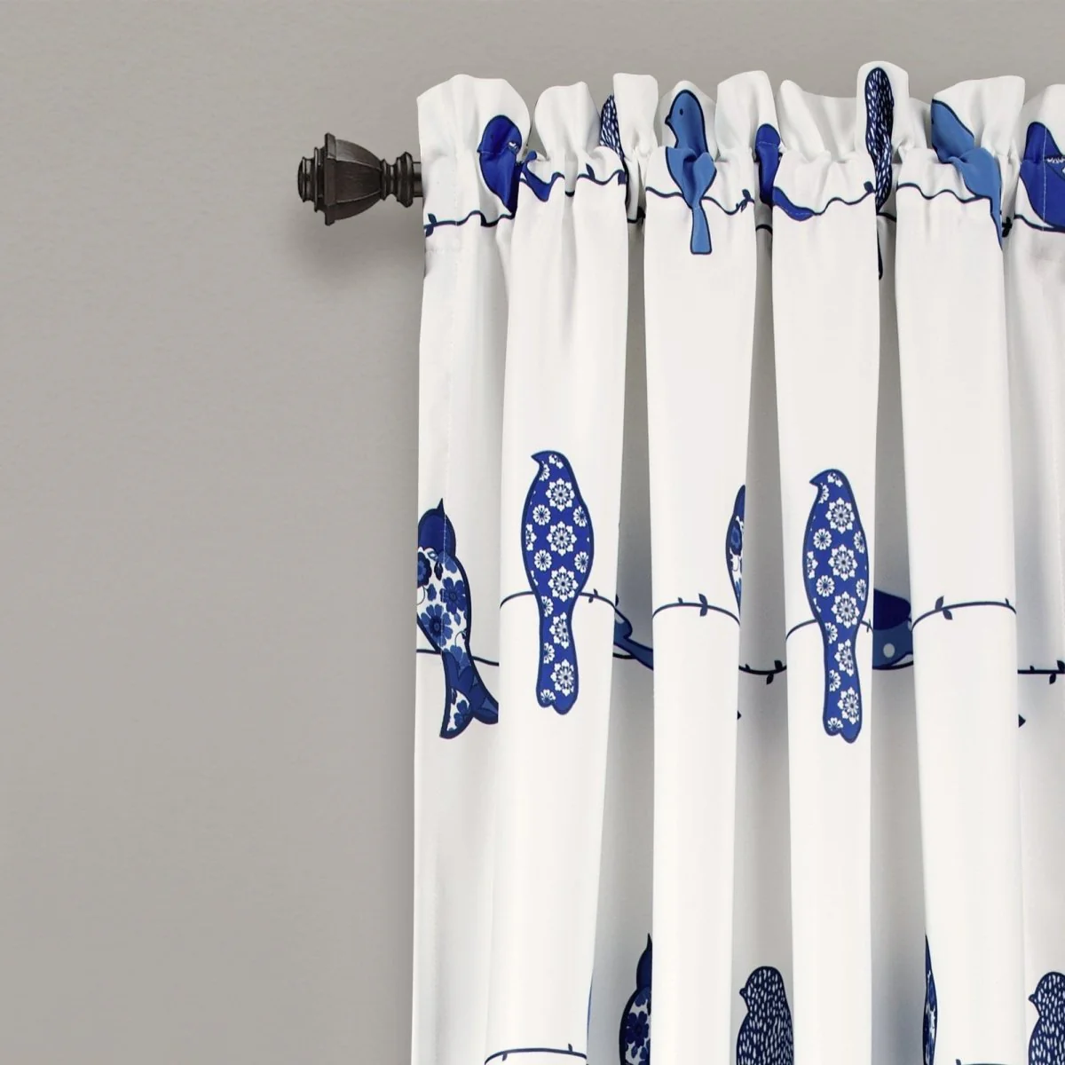 Rowley Birds Light Filtering Window Curtain Set - Image 18