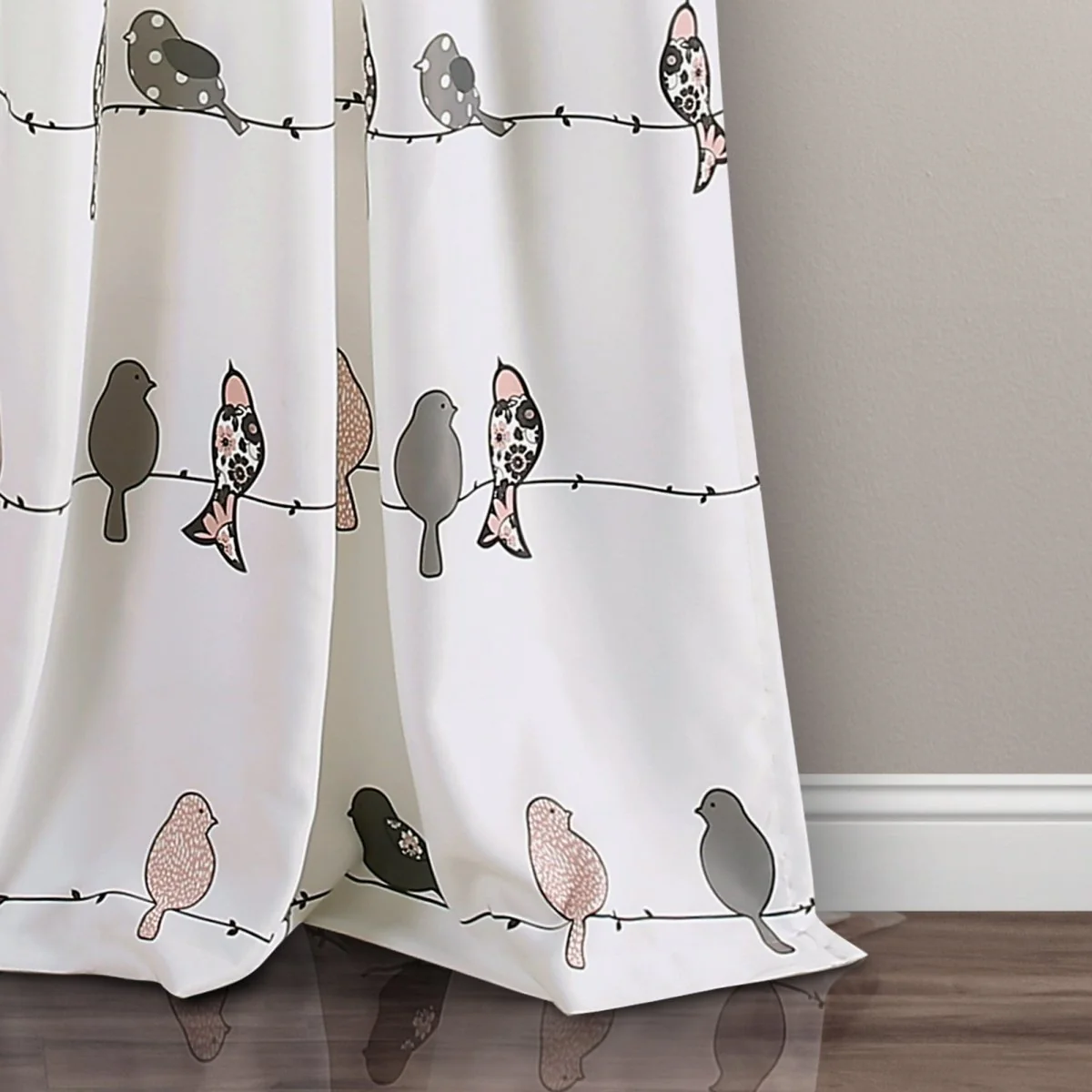 Rowley Birds Light Filtering Window Curtain Set - Image 21