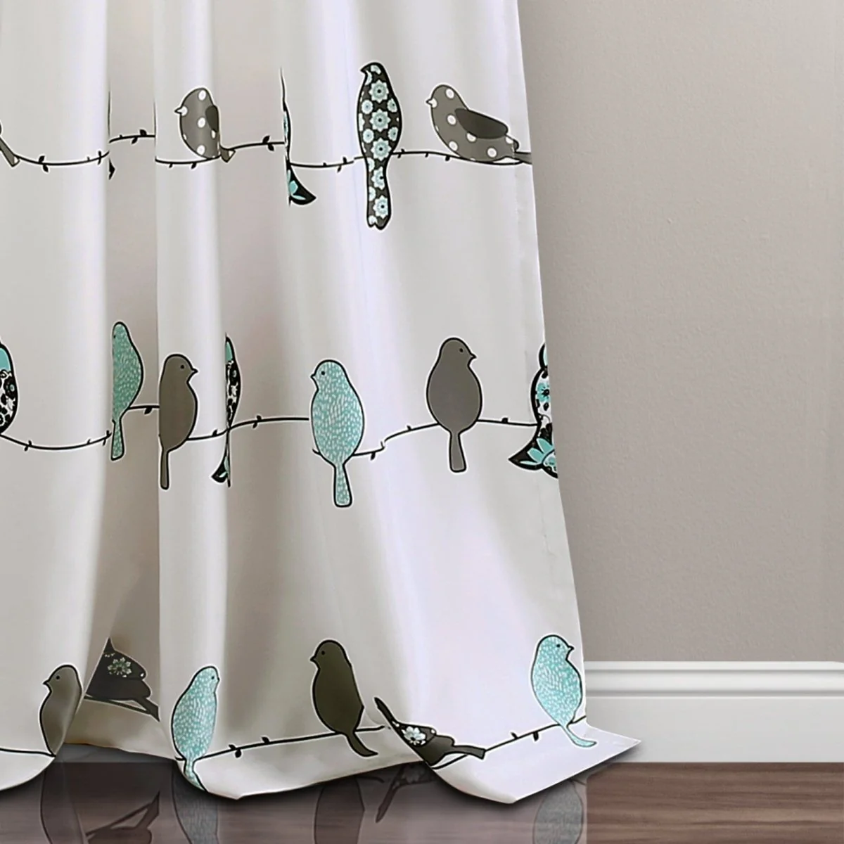 Rowley Birds Light Filtering Window Curtain Set - Image 22