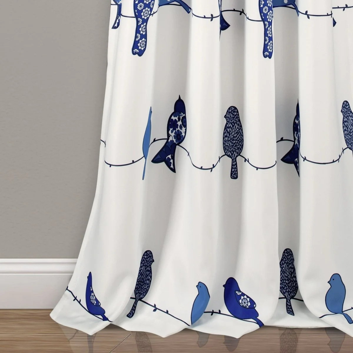 Rowley Birds Light Filtering Window Curtain Set - Image 23