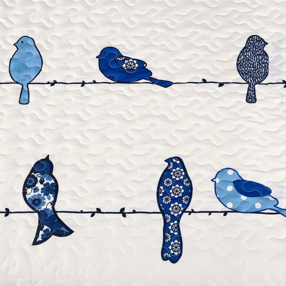 Rowley Birds Quilt 7 Piece Set - Image 13