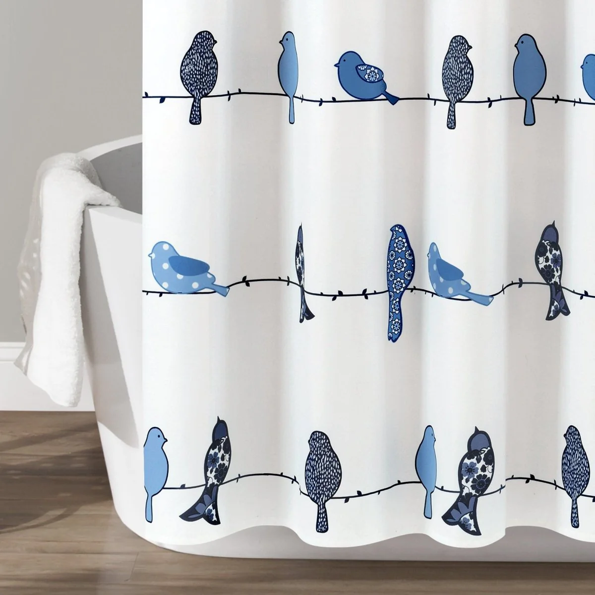 Rowley Birds Shower Curtain - Image 10