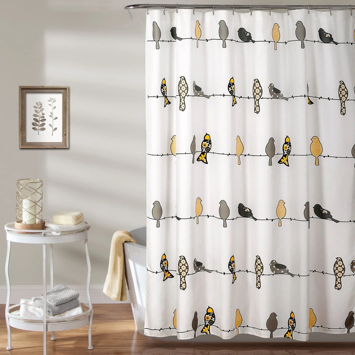 Rowley Birds Shower Curtain - Image 2