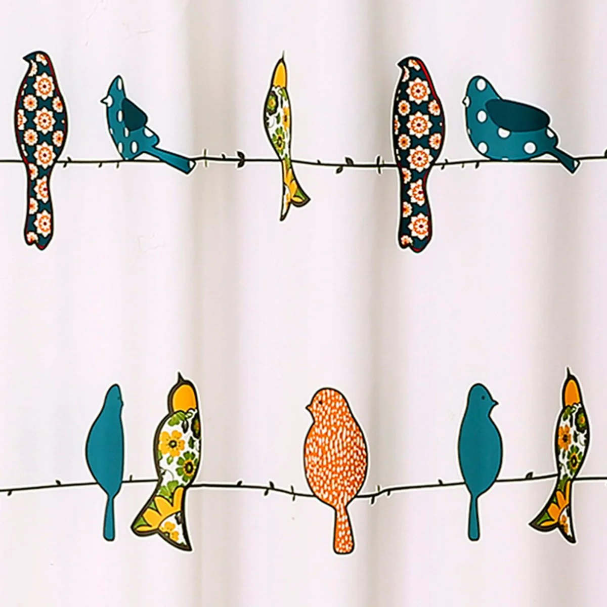 Rowley Birds Shower Curtain - Image 7