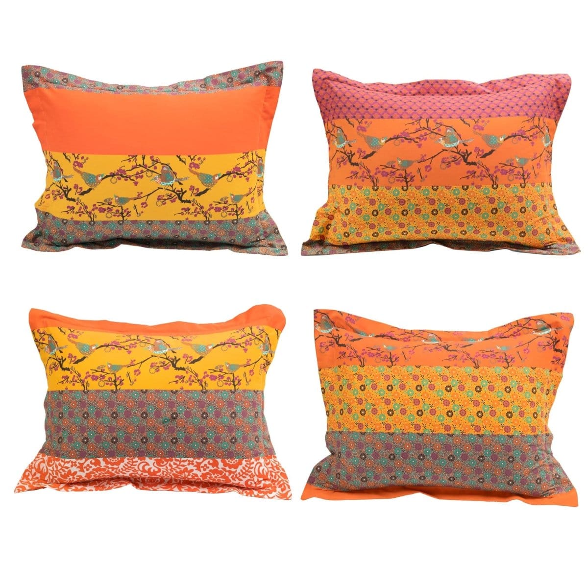Royal Empire Reversible Cotton Duvet Cover 3 Piece Set - Image 9