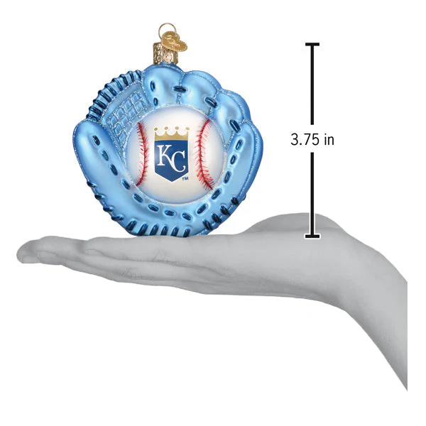 Royals Baseball Mitt Ornament - Image 5