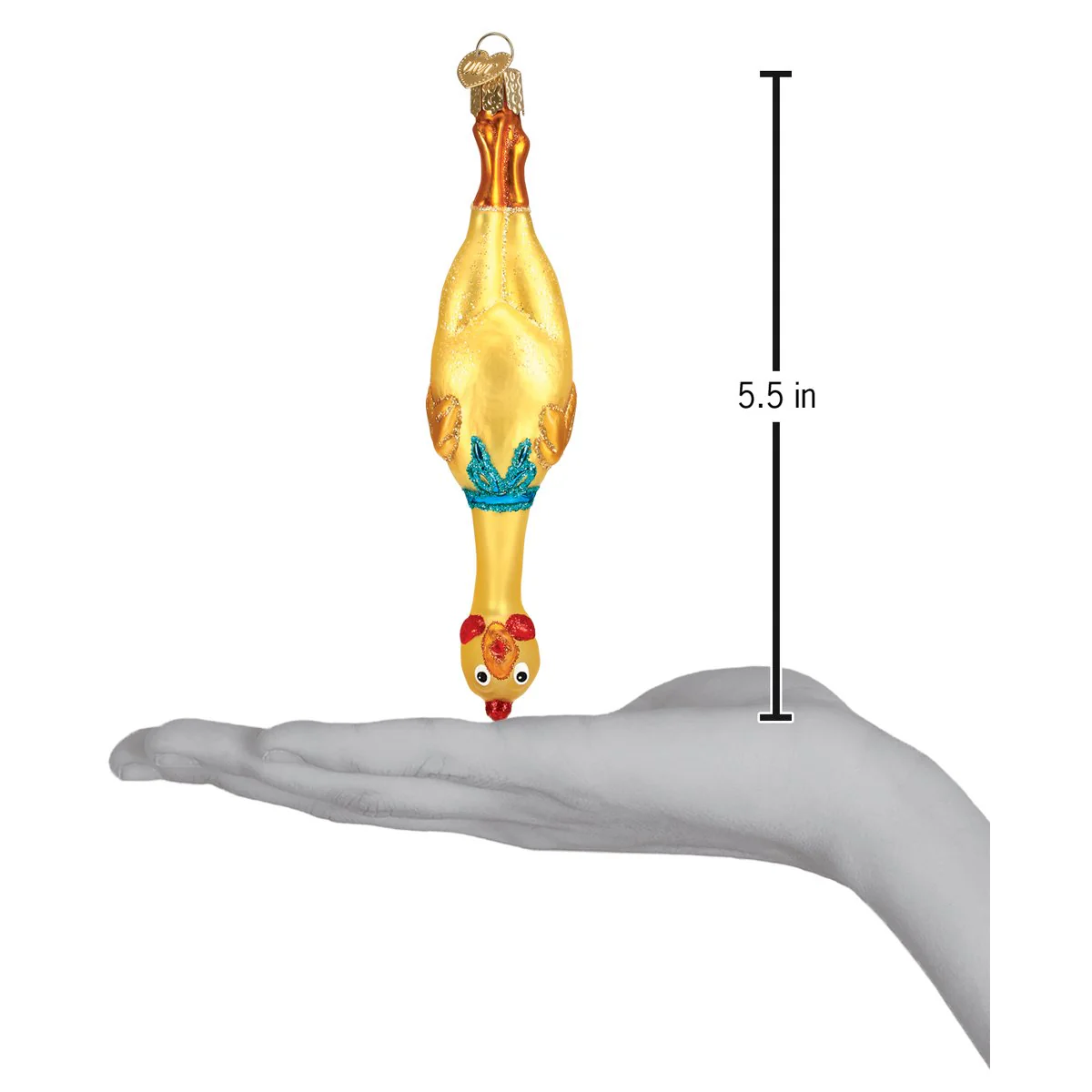 Rubber Chicken Ornament - Image 4