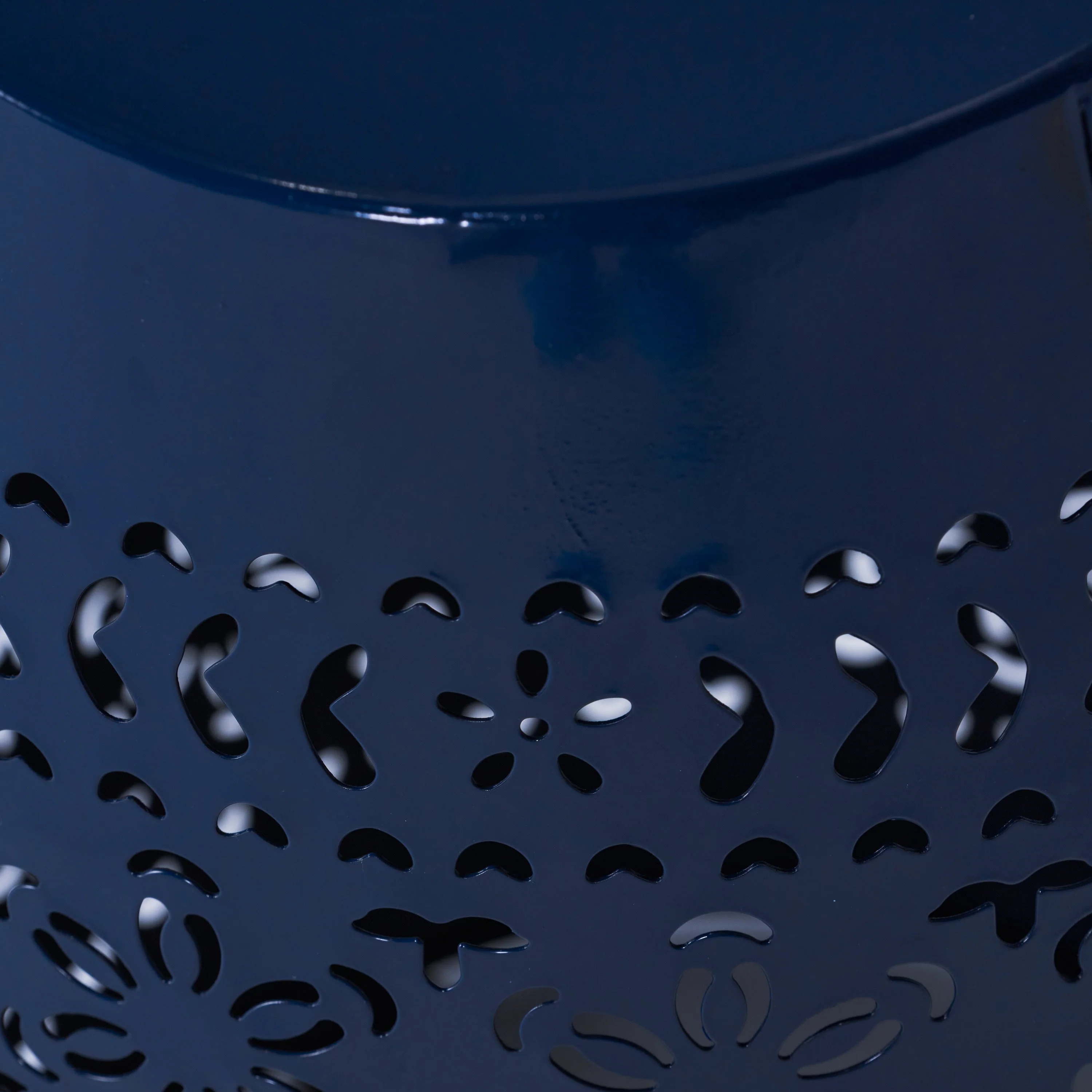 Ruby Side Table Lace Cut Metal End Table for Outdoor & Indoor Use - Image 13