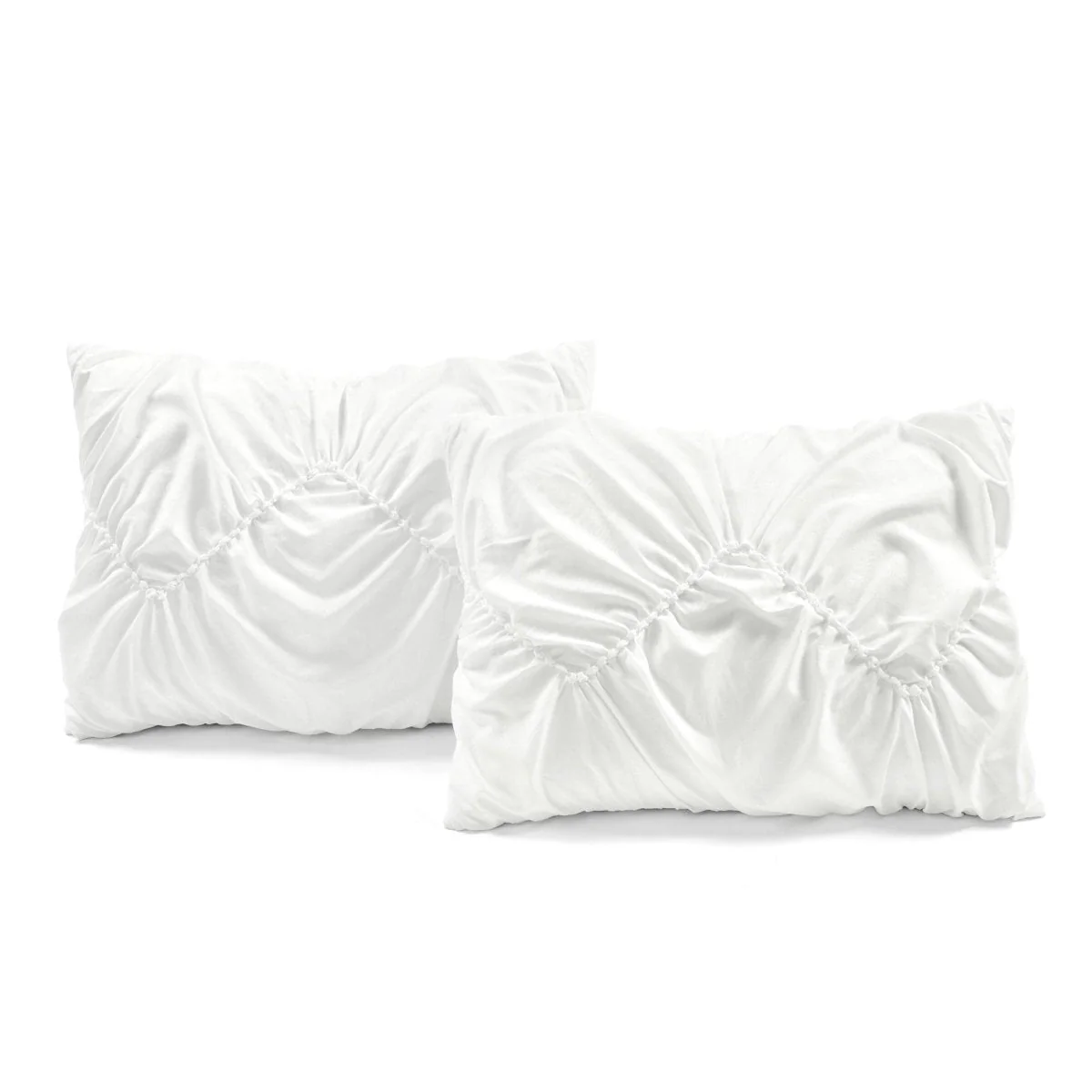 Ruched Chevron Comforter Set - Image 10