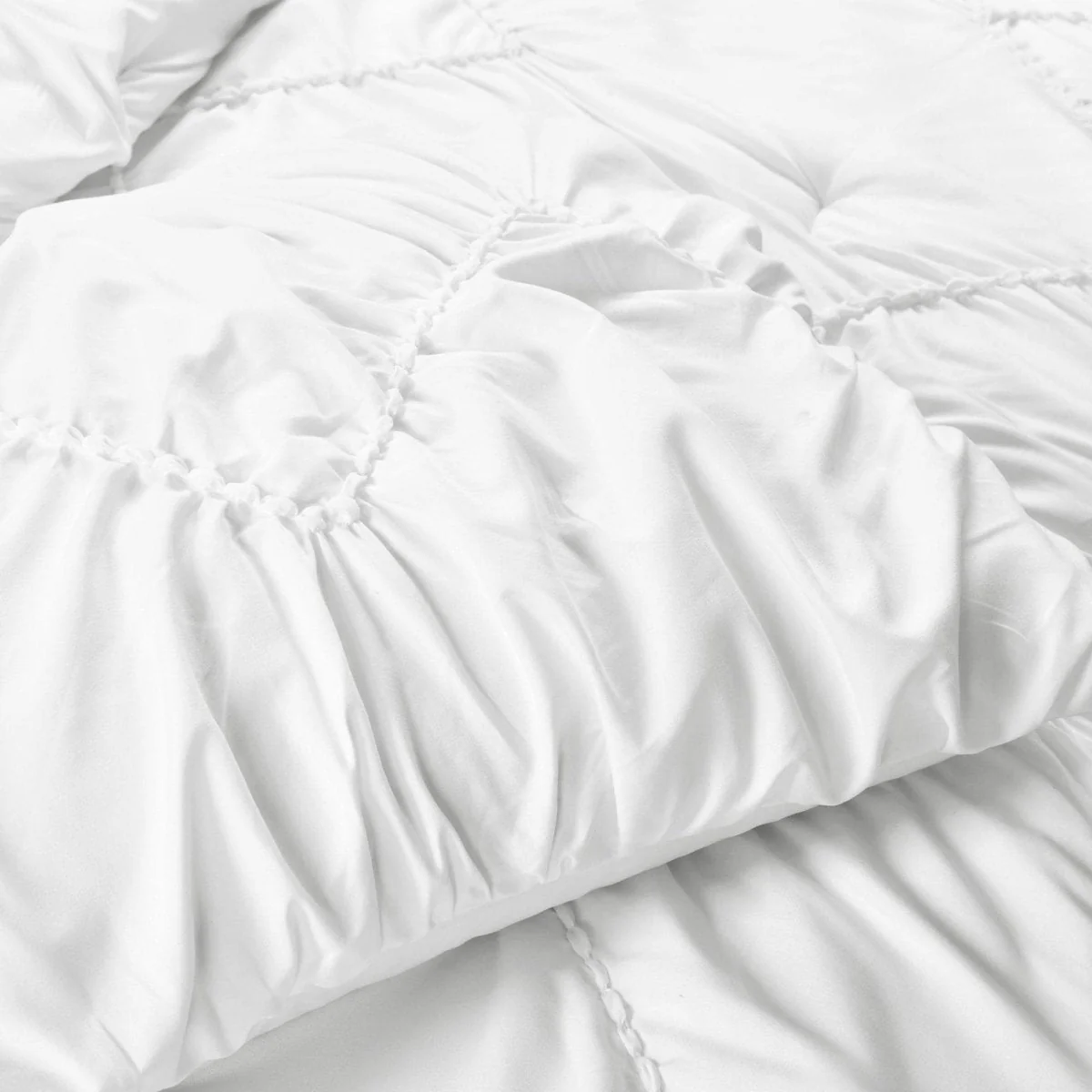 Ruched Chevron Comforter Set - Image 8