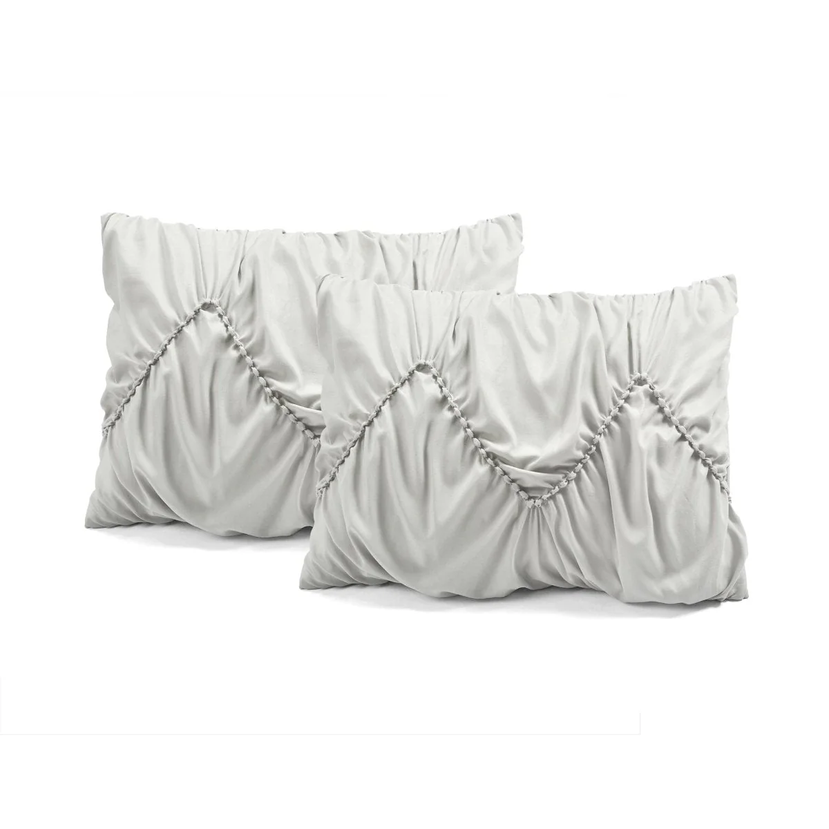 Ruched Chevron Comforter Set - Image 9