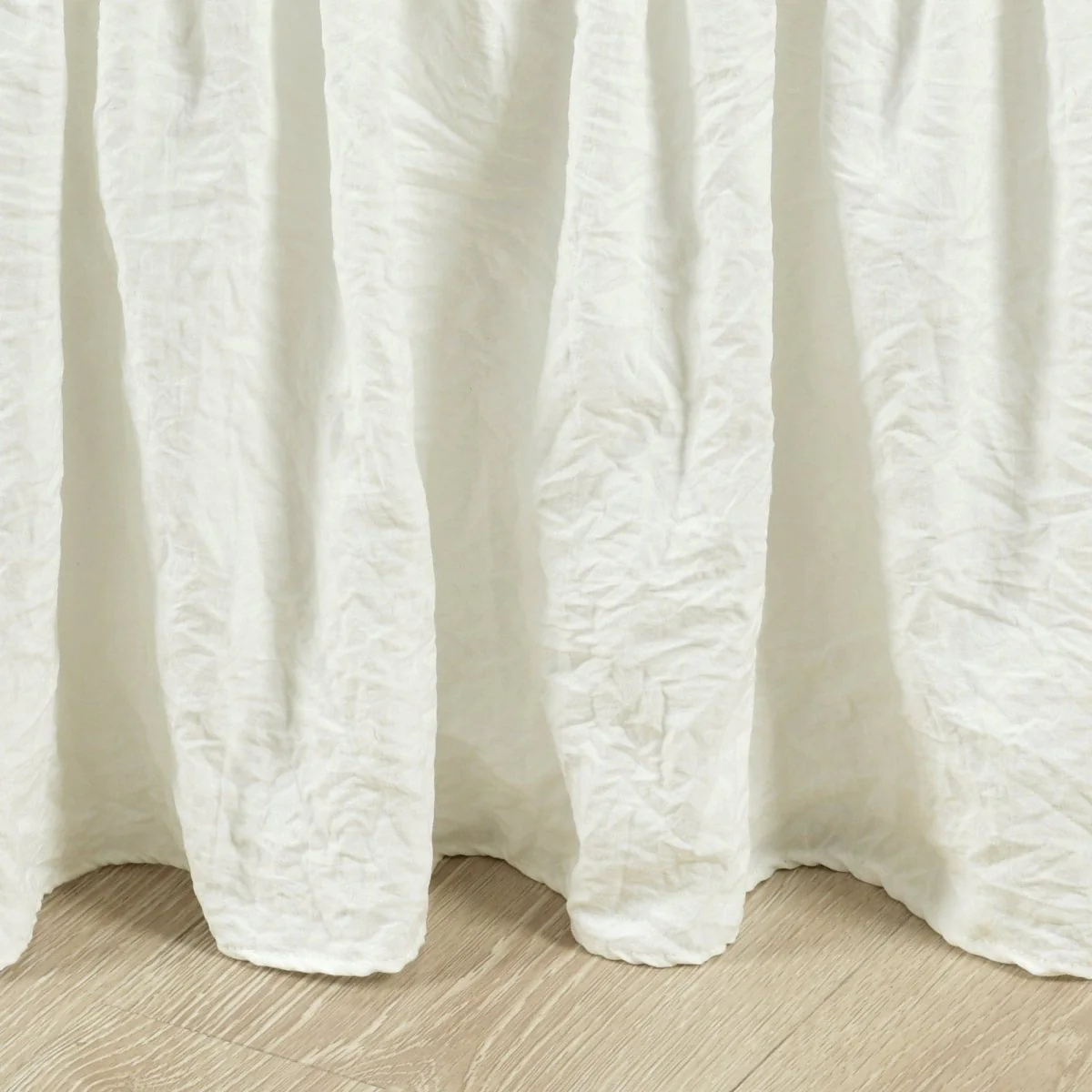 Ruched Ruffle Elastic Easy Wrap Around Bed Skirt - Image 12