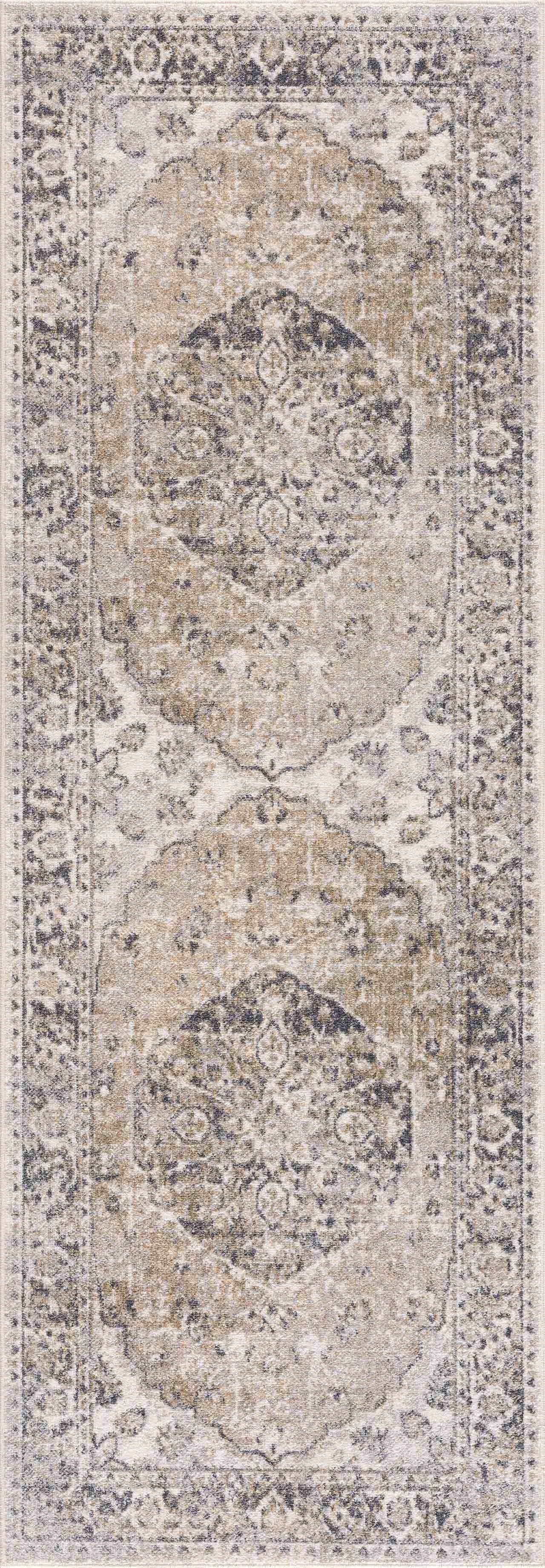 Rudo Beige Flat Pile Washable Rug - Image 13