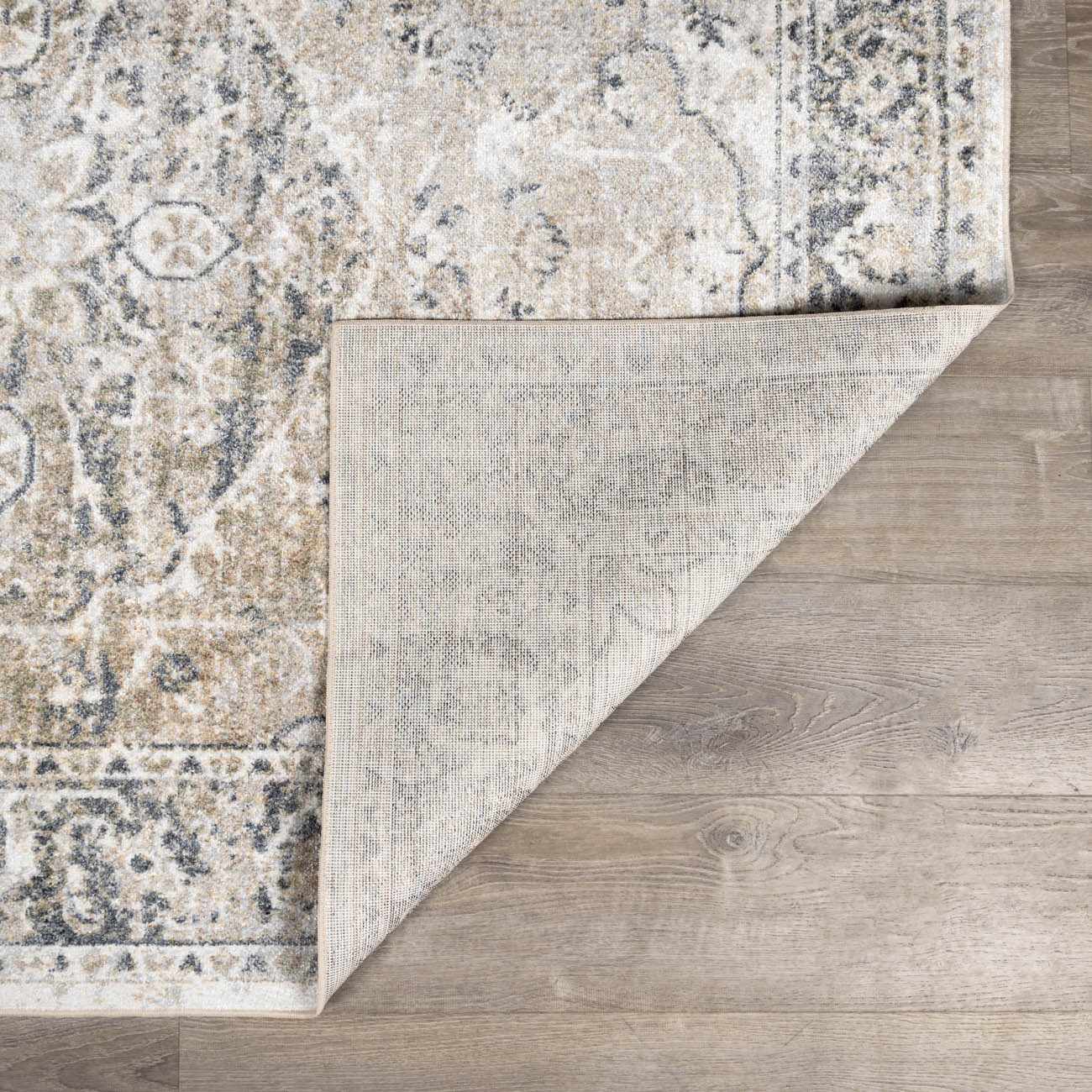 Rudo Beige Flat Pile Washable Rug - Image 22